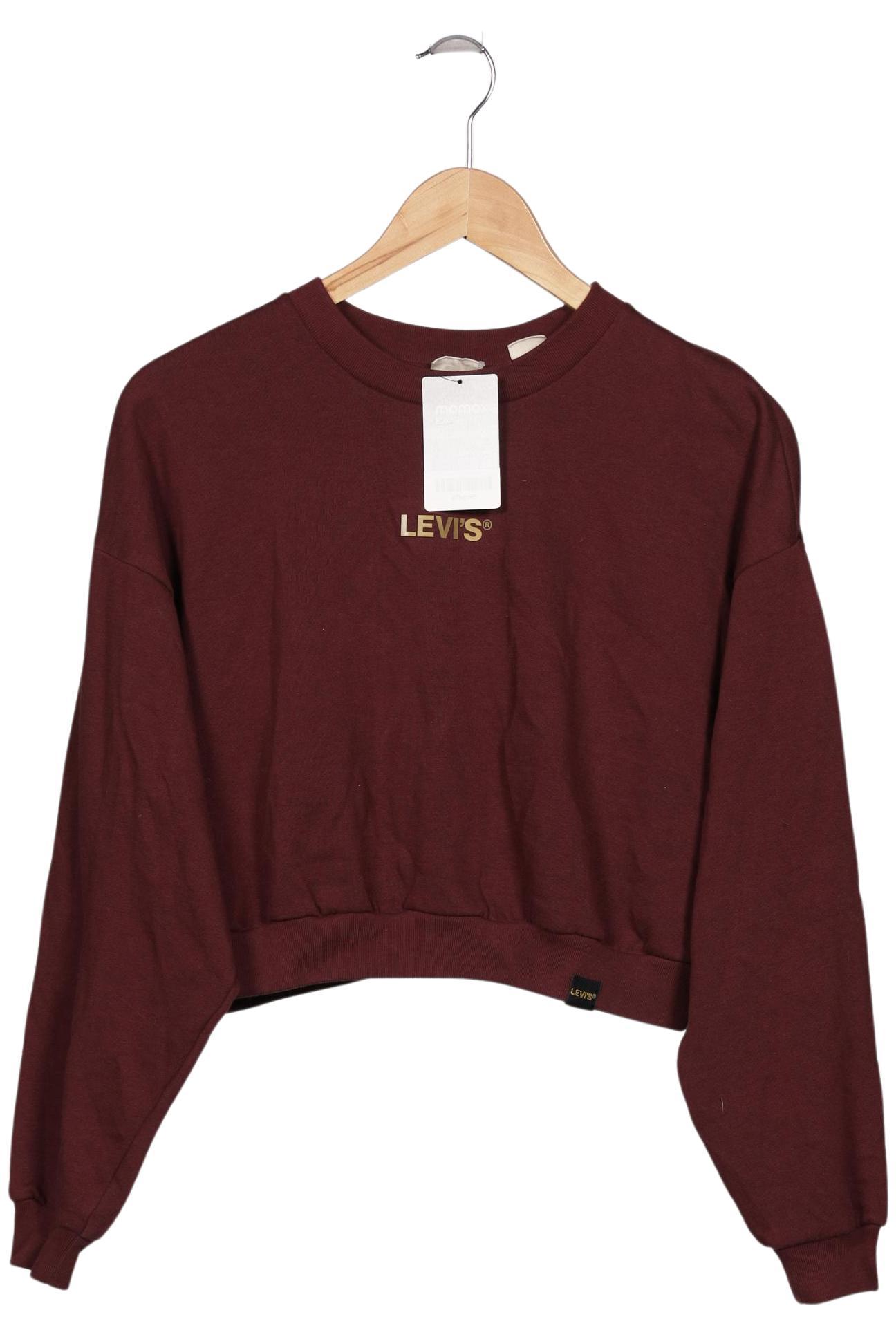 

Levis Damen Sweatshirt, bordeaux, Gr. 36