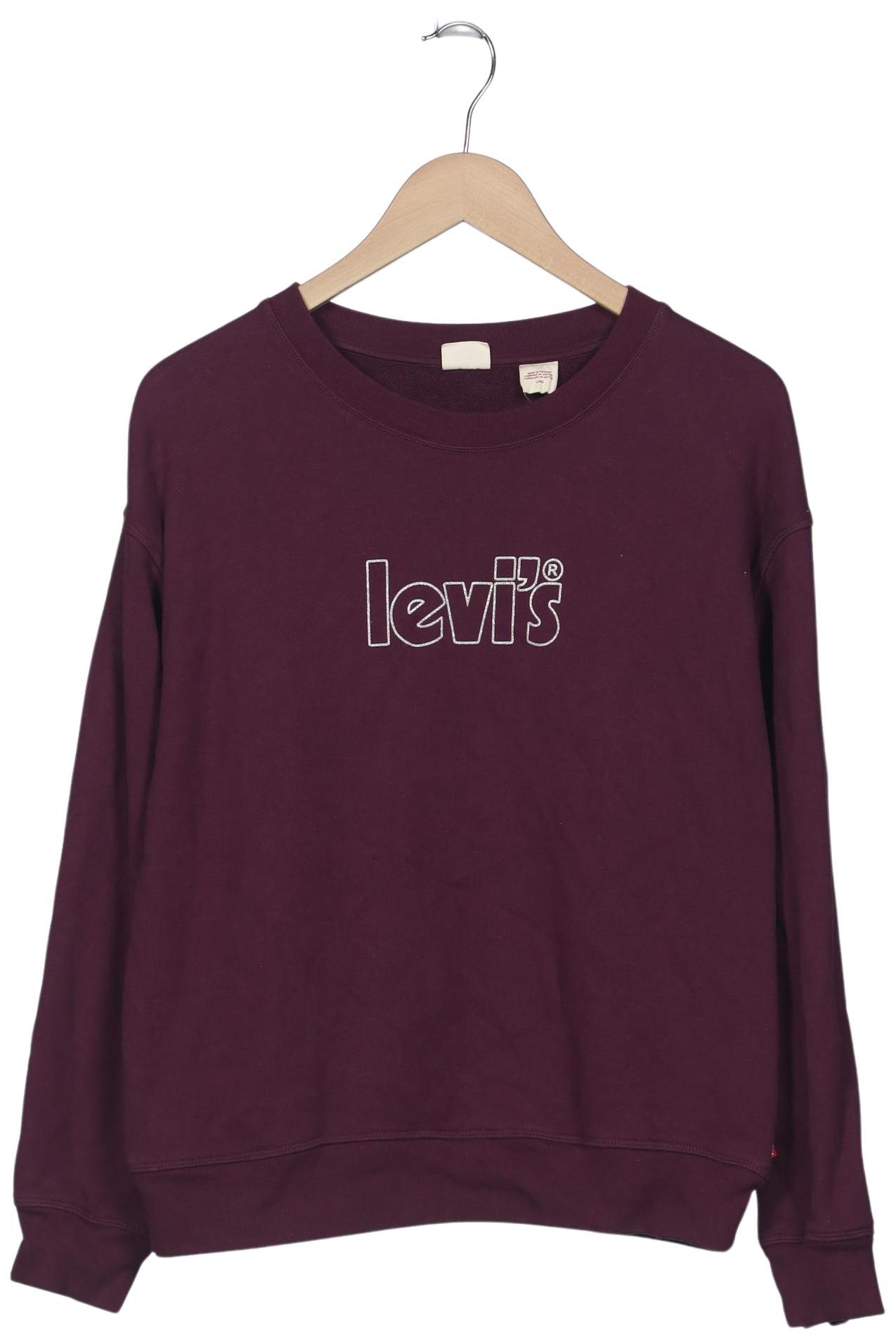

Levis Damen Sweatshirt, bordeaux, Gr. 42
