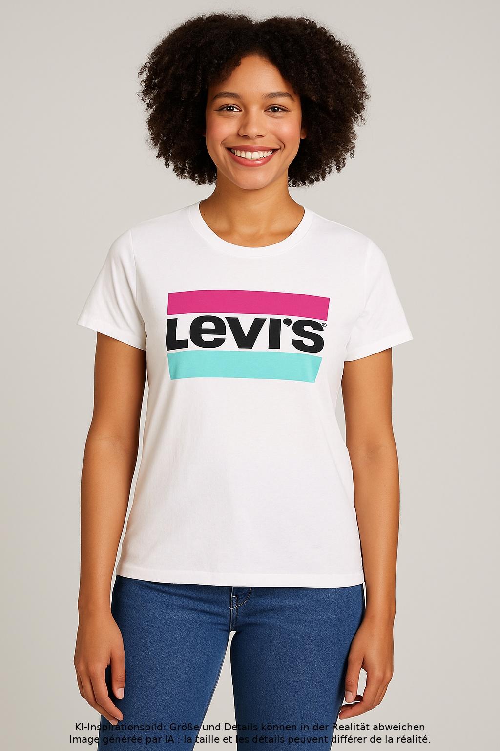 

Levis Damen T-Shirt, weiß, Gr. 34