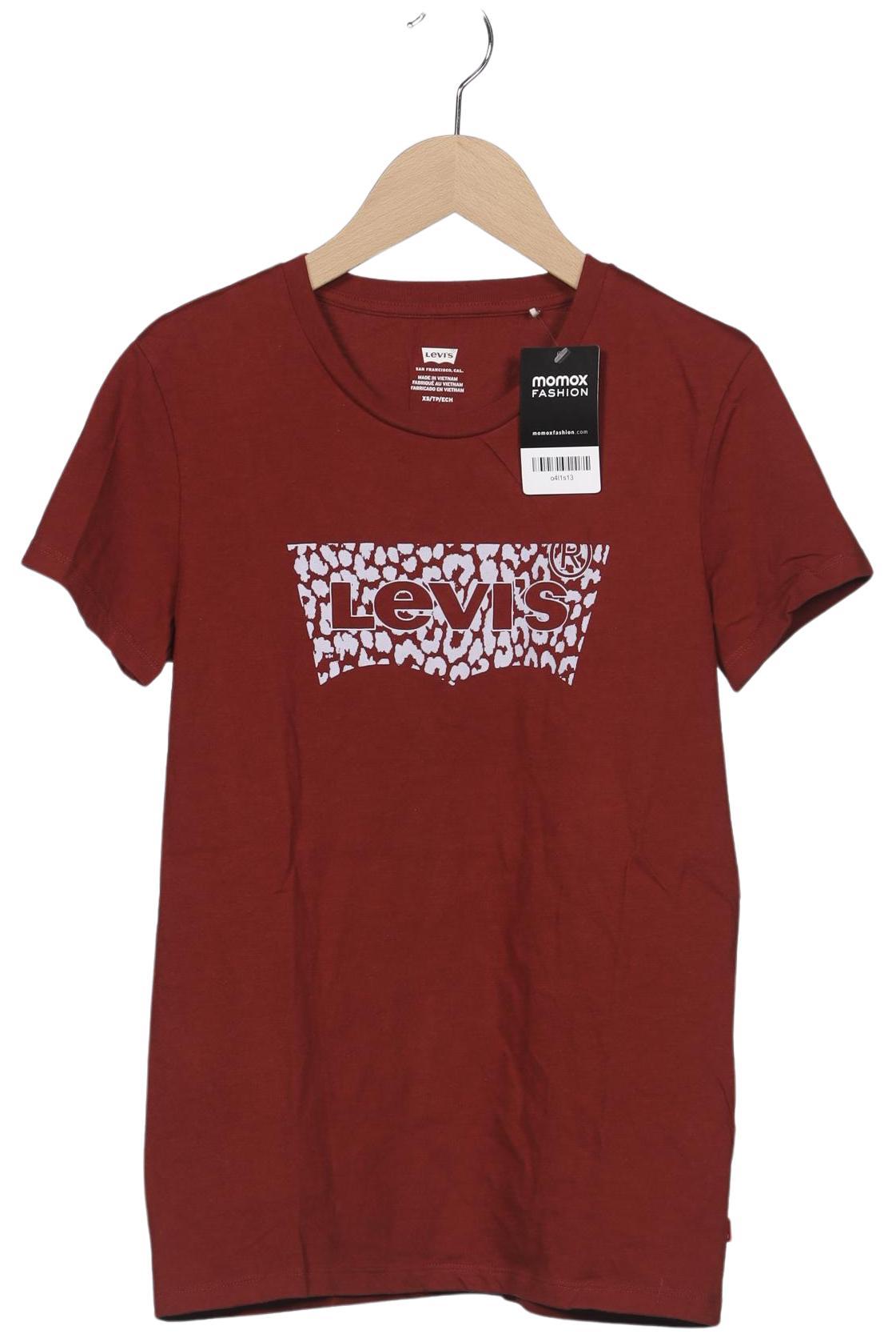 

Levis Damen T-Shirt, bordeaux, Gr. 34