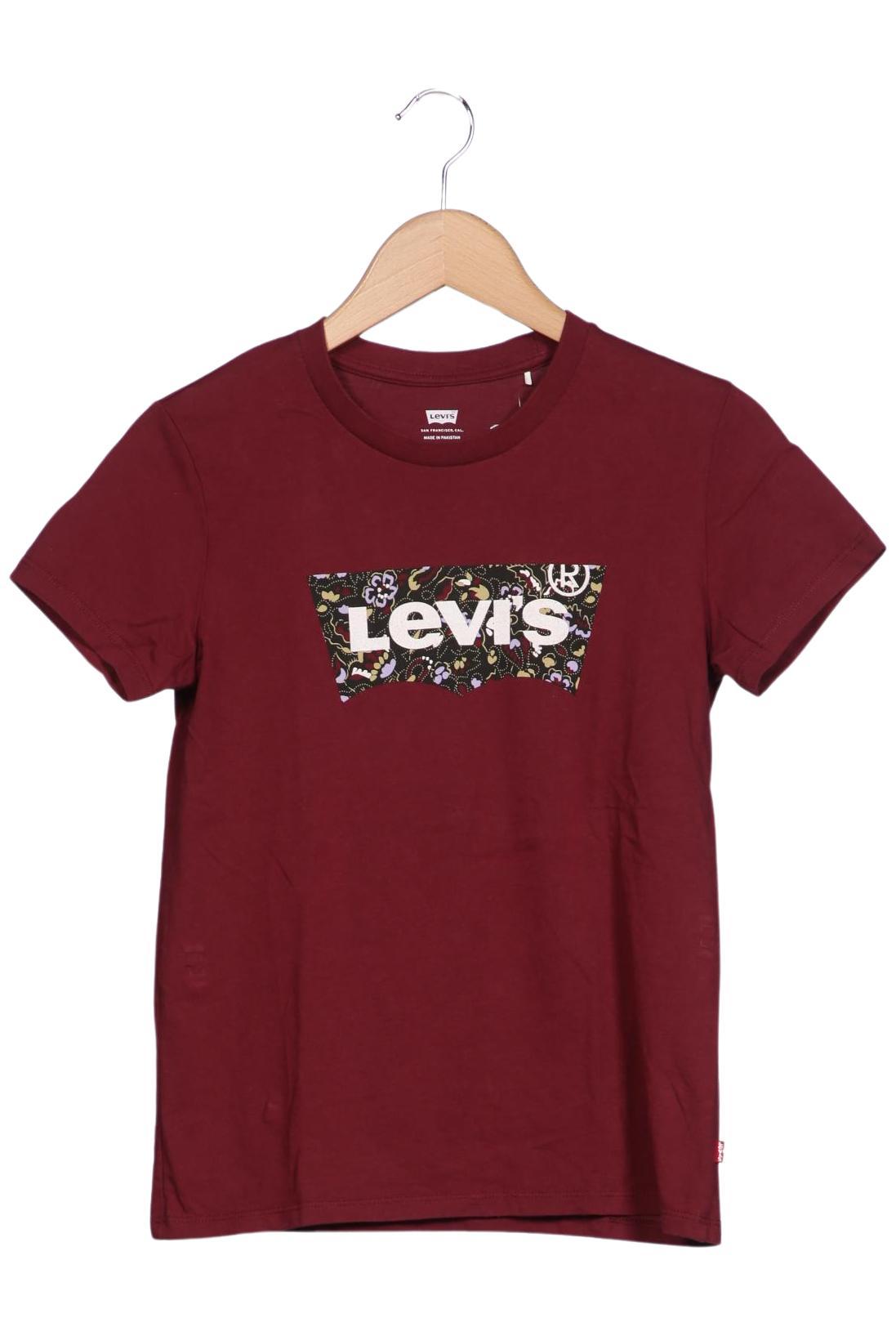 

Levis Damen T-Shirt, bordeaux, Gr. 34