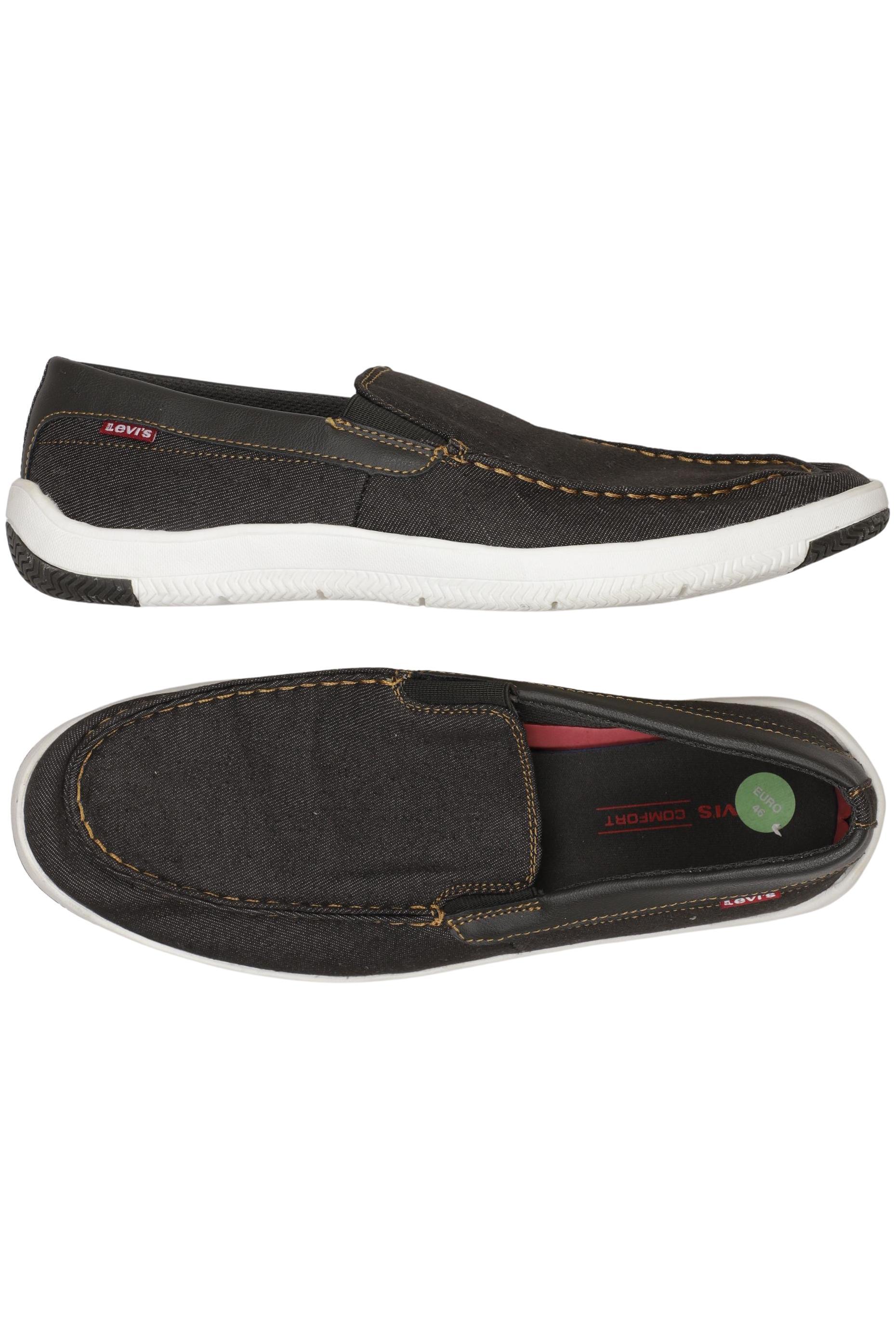 

Levis Herren Halbschuh, schwarz, Gr. 46.5