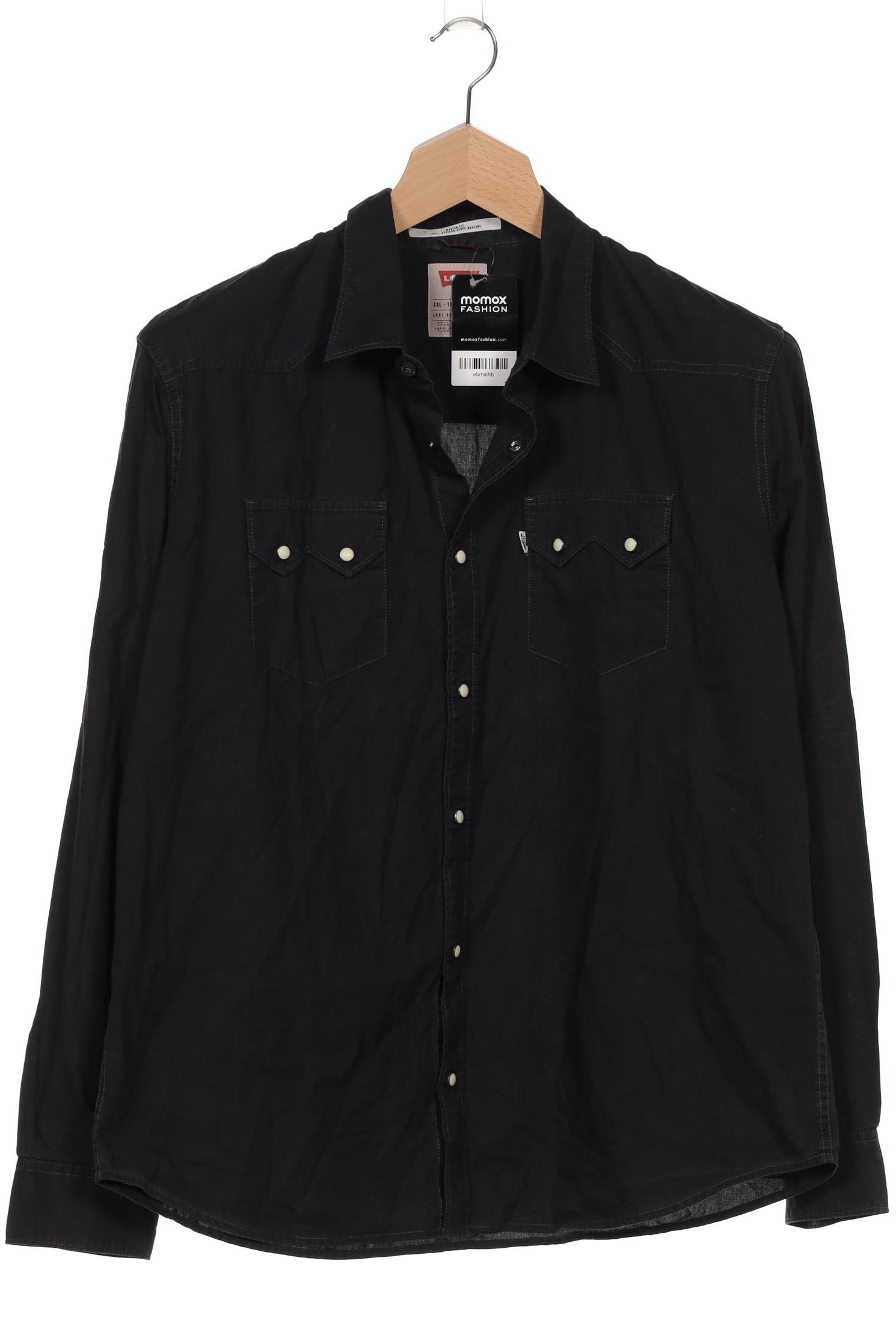 Thumbnail - Levis Herren Hemd, schwarz, Gr. 56