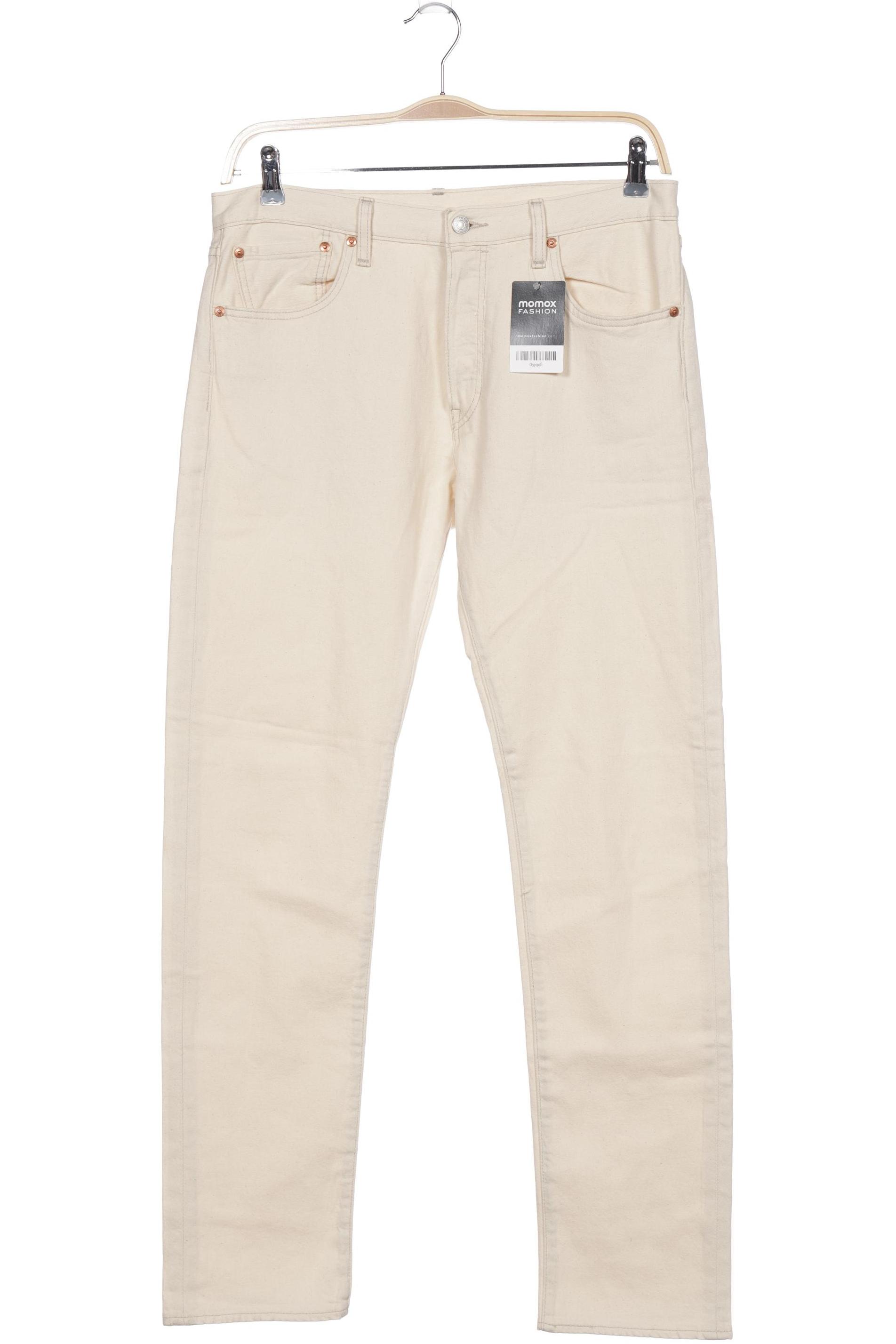

Levis Herren Jeans, cremeweiß