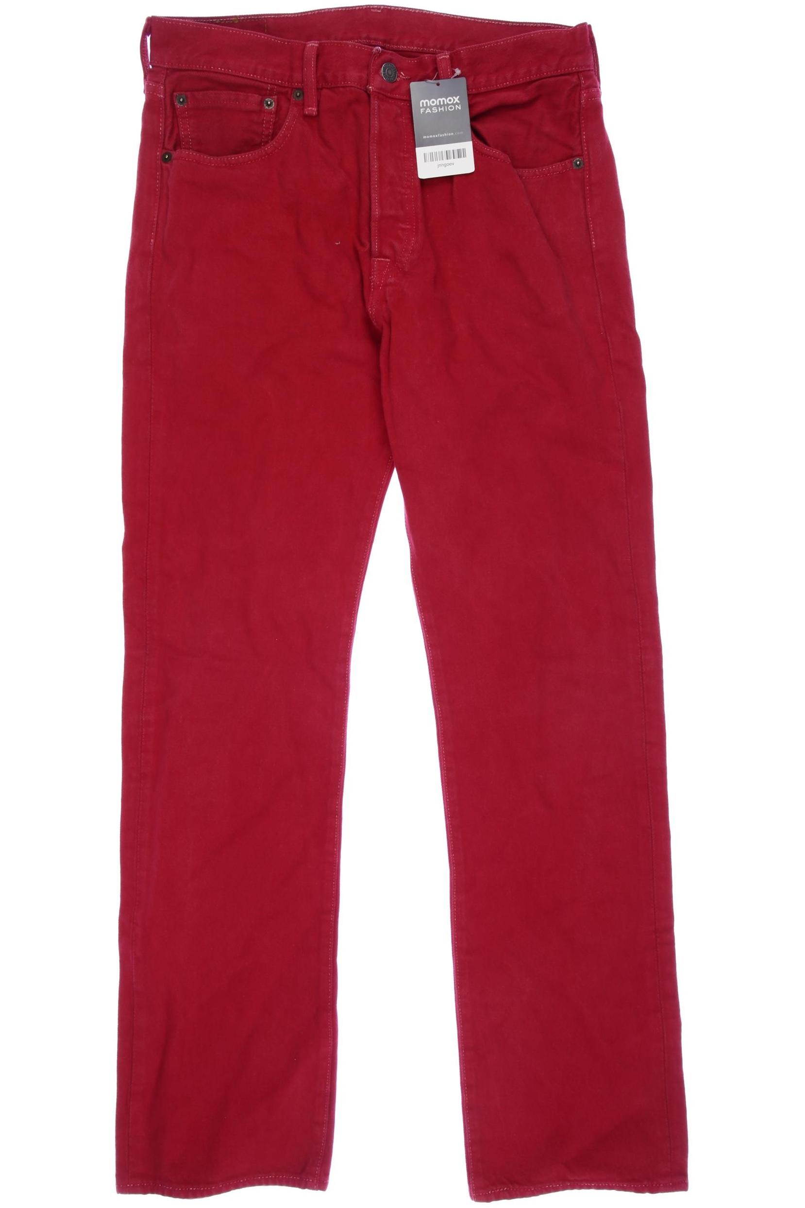 

Levis Herren Jeans, rot, Gr. 31