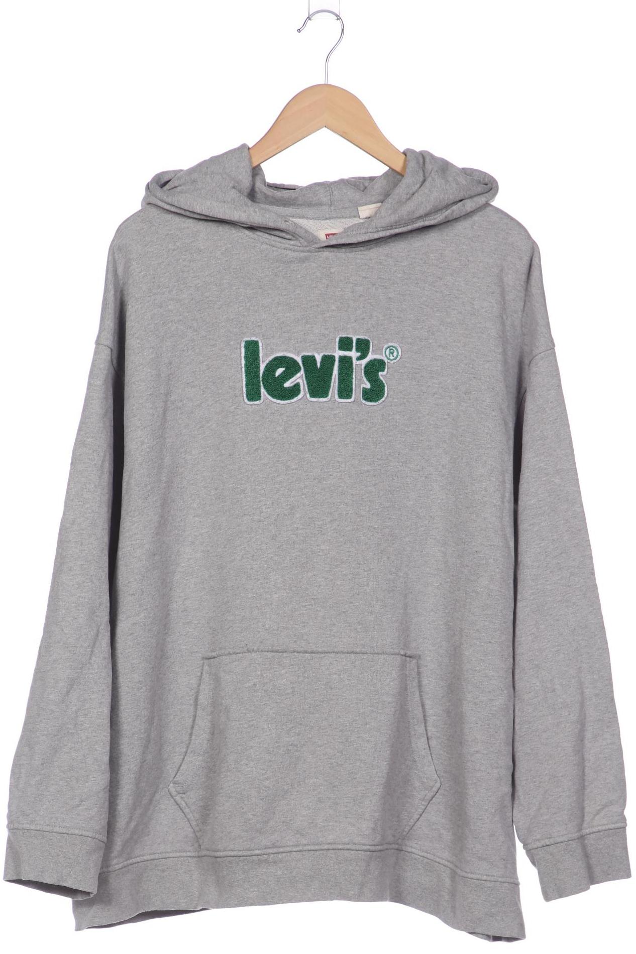 

Levis Herren Kapuzenpullover, grau, Gr. 56