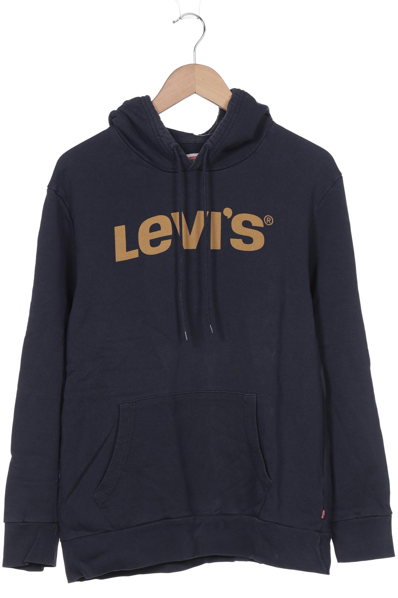 

Levis Herren Kapuzenpullover, marineblau