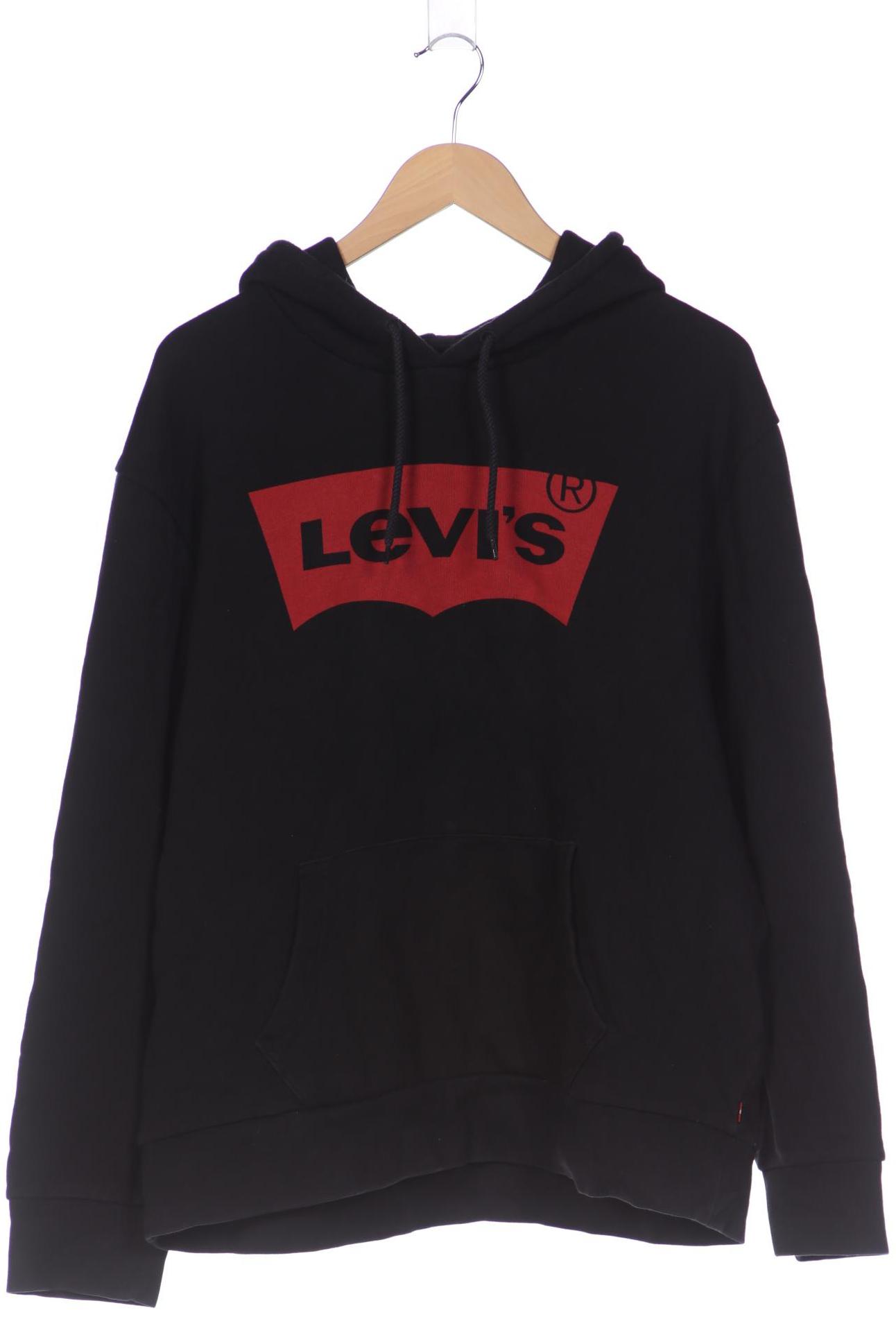 

Levis Herren Kapuzenpullover, schwarz
