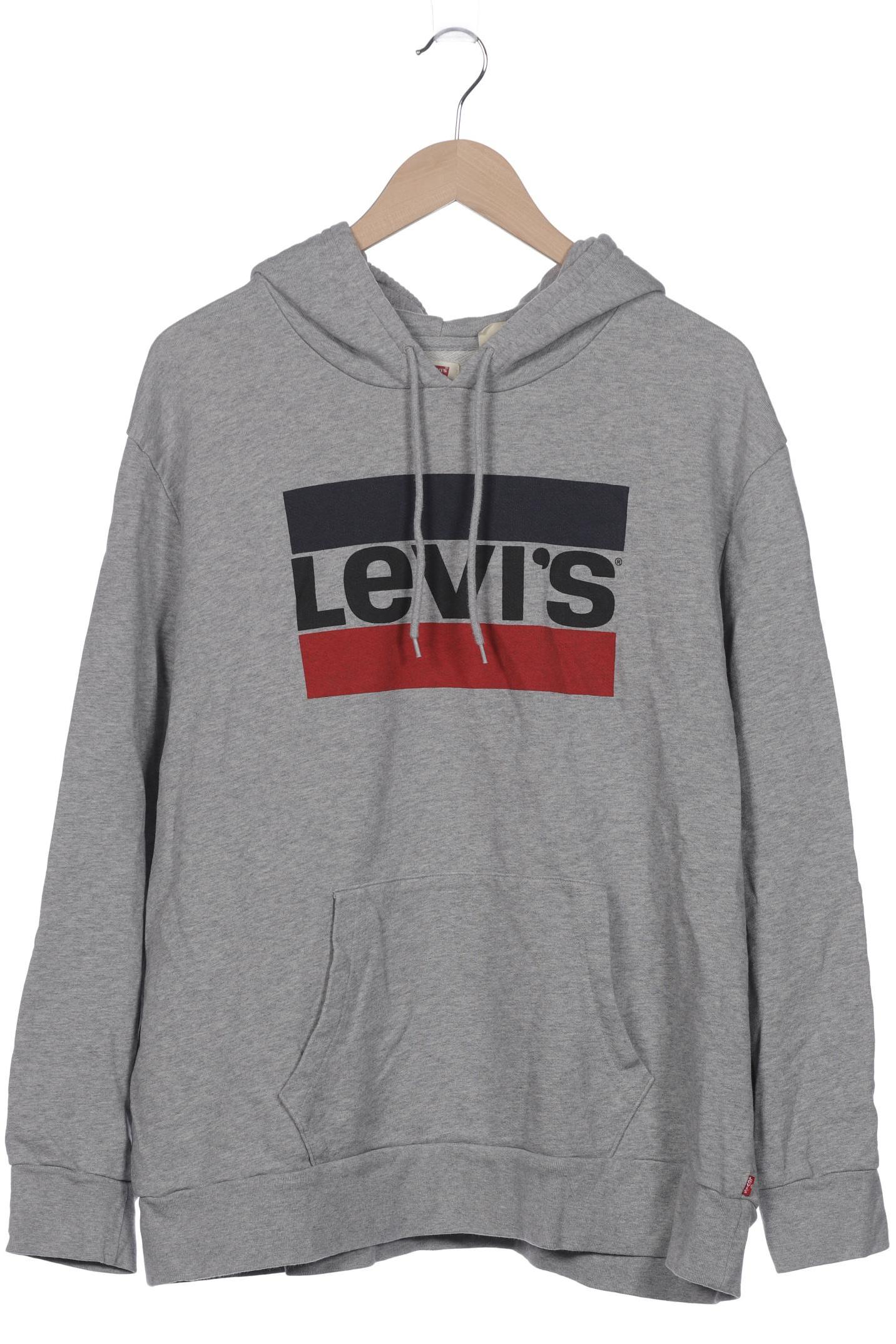

Levis Herren Kapuzenpullover, grau, Gr. 54