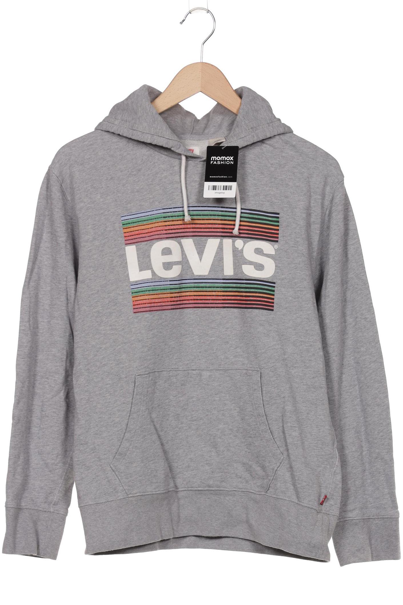

Levis Herren Kapuzenpullover, grau, Gr. 48