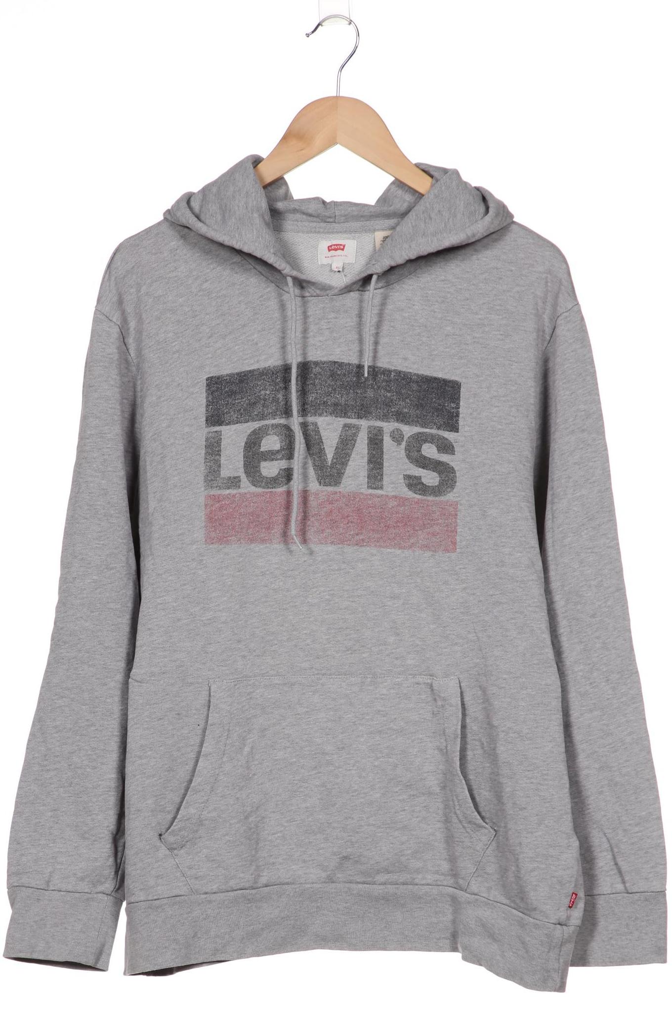 

Levis Herren Kapuzenpullover, grau