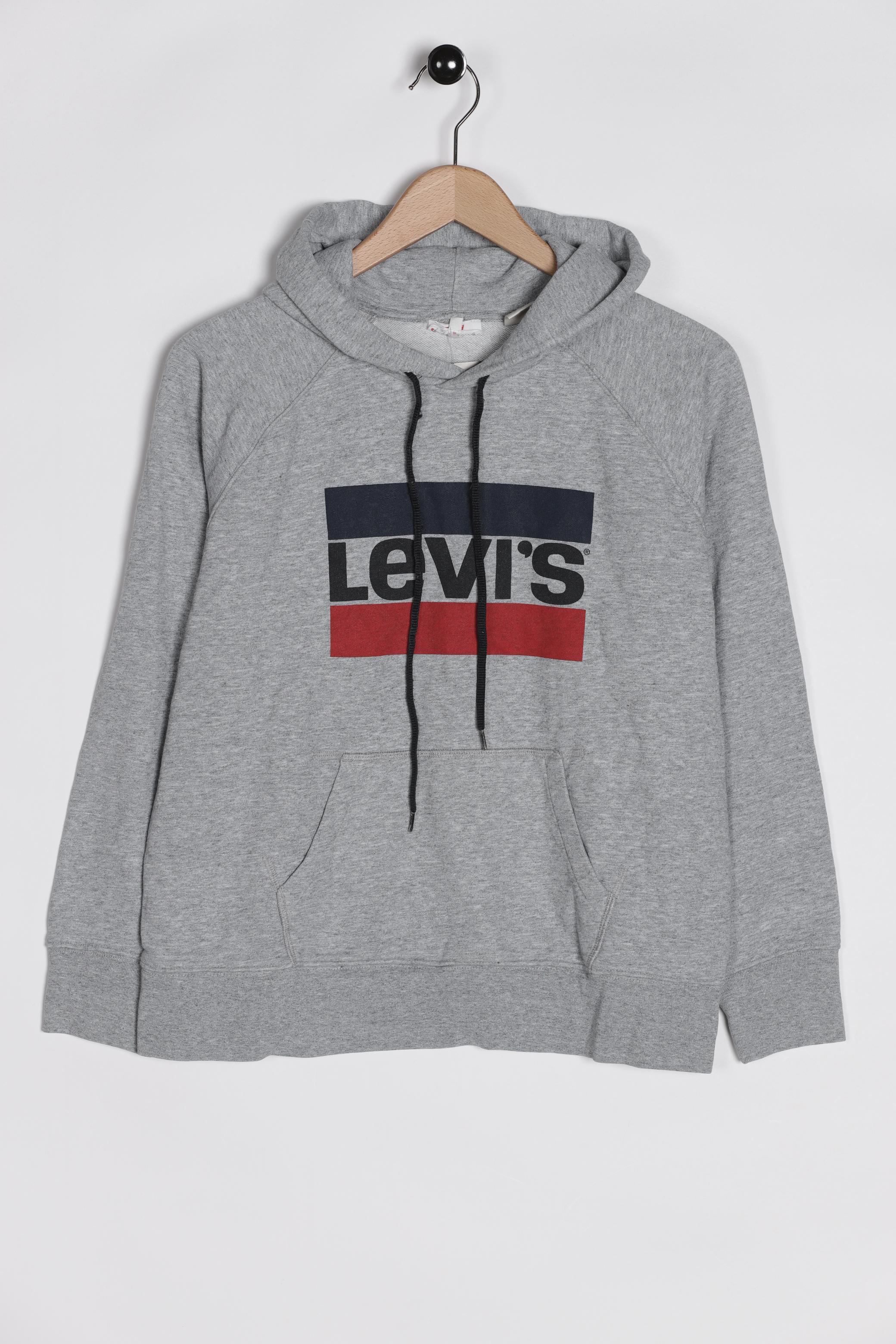 

Levis Herren Kapuzenpullover, grau