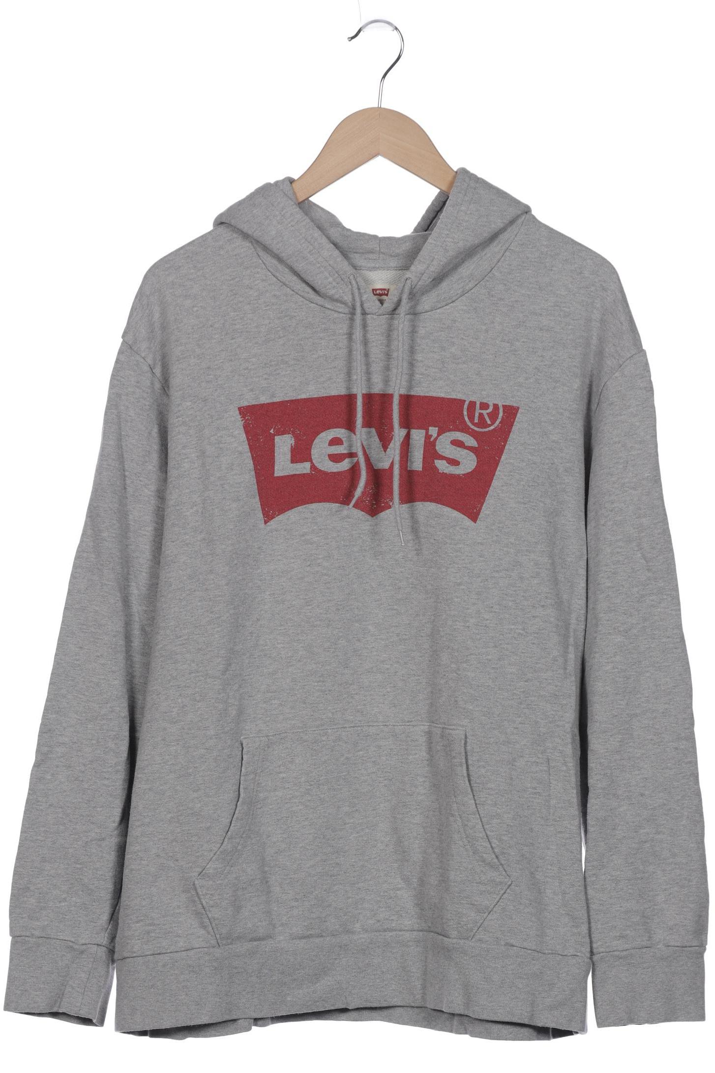 

Levis Herren Kapuzenpullover, grau, Gr. 54