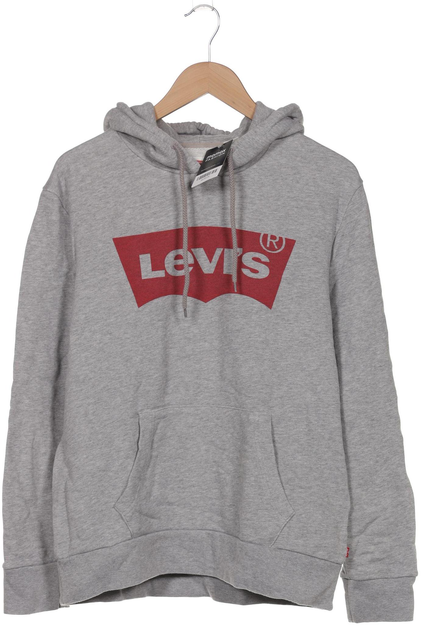 

Levis Herren Kapuzenpullover, grau, Gr. 52