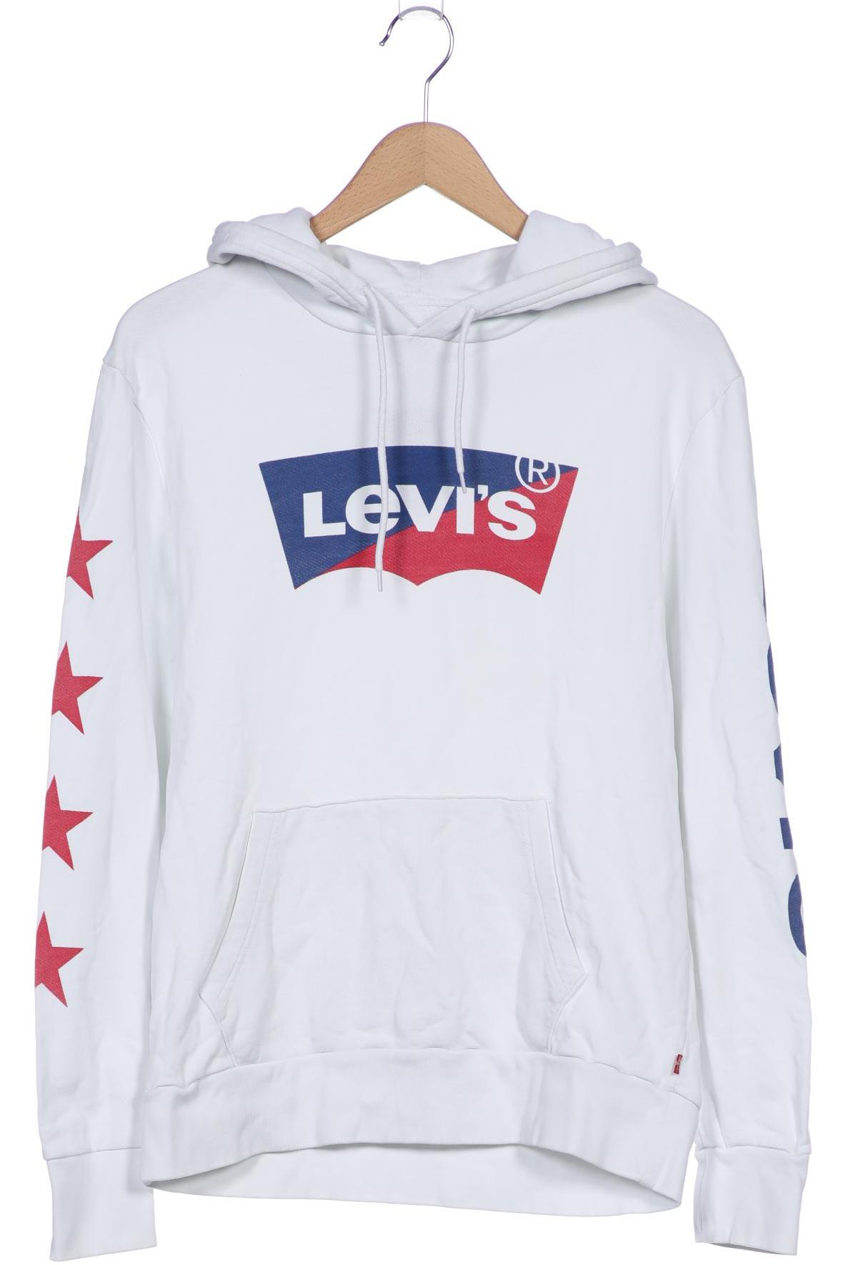 

Levis Herren Kapuzenpullover, weiß, Gr. 48