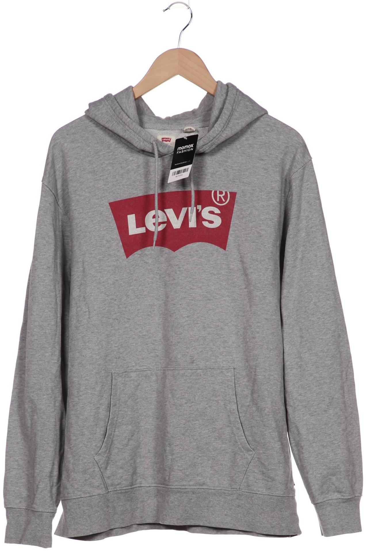 

Levis Herren Kapuzenpullover, grau, Gr. 54