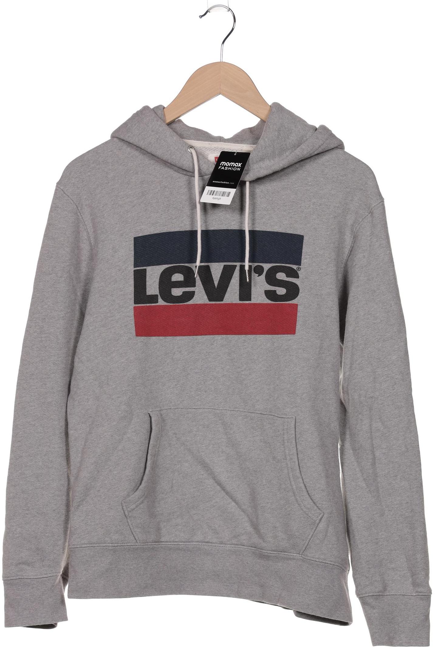 

Levis Herren Kapuzenpullover, grau, Gr. 48