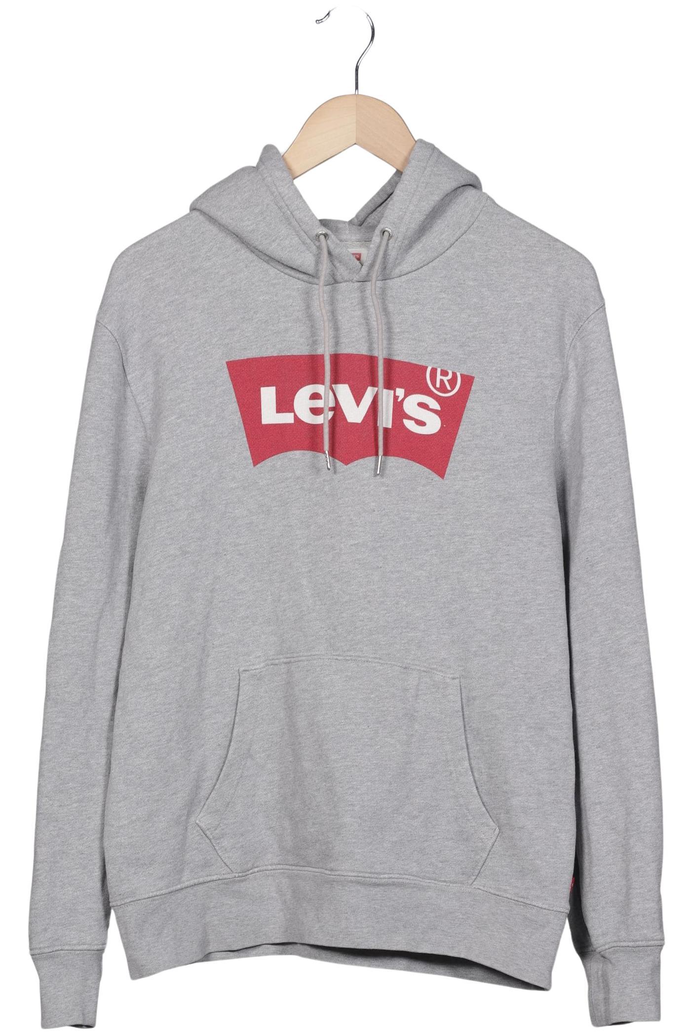 

Levis Herren Kapuzenpullover, grau, Gr. 52