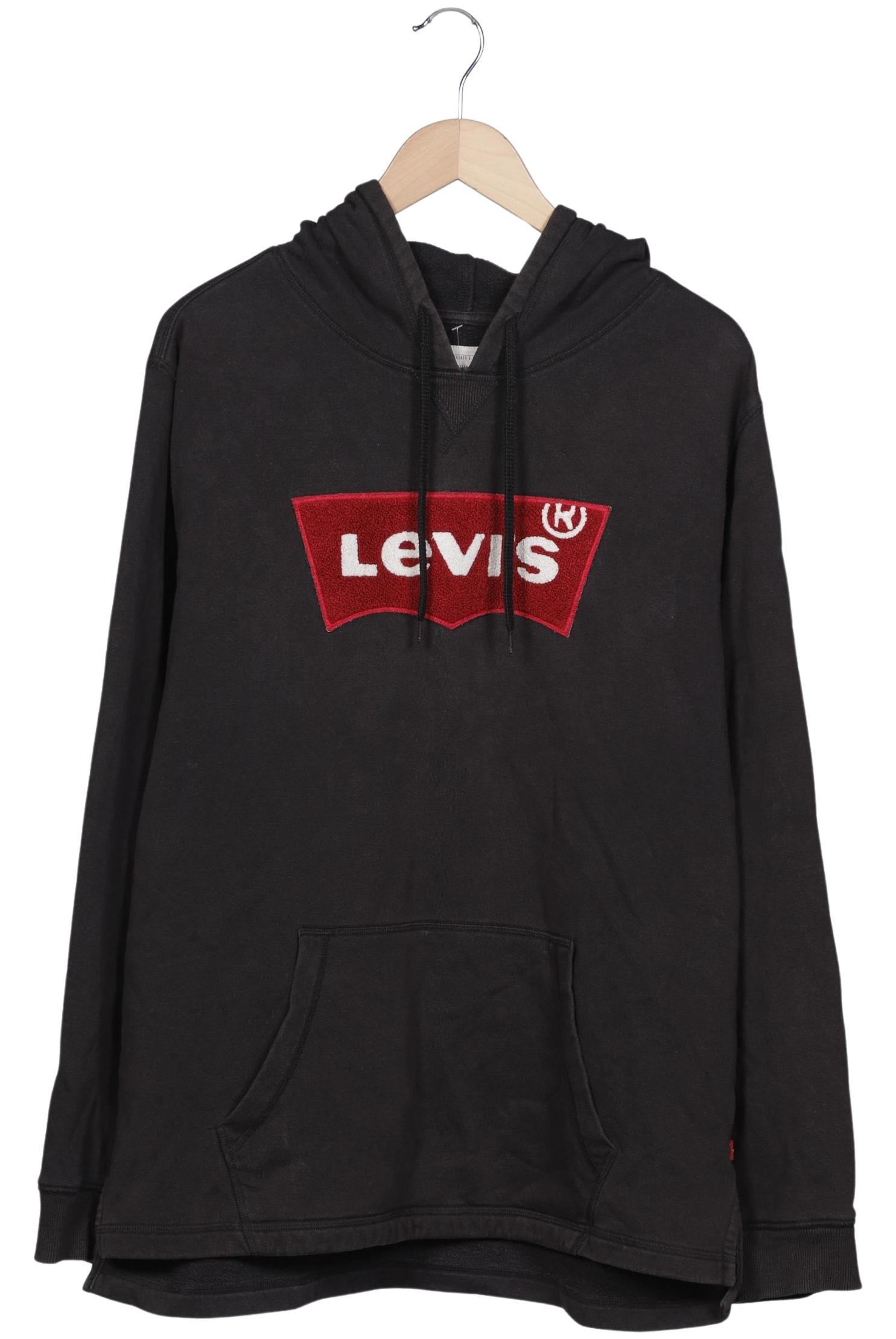 Thumbnail - Levis Herren Kapuzenpullover, schwarz, Gr. 54