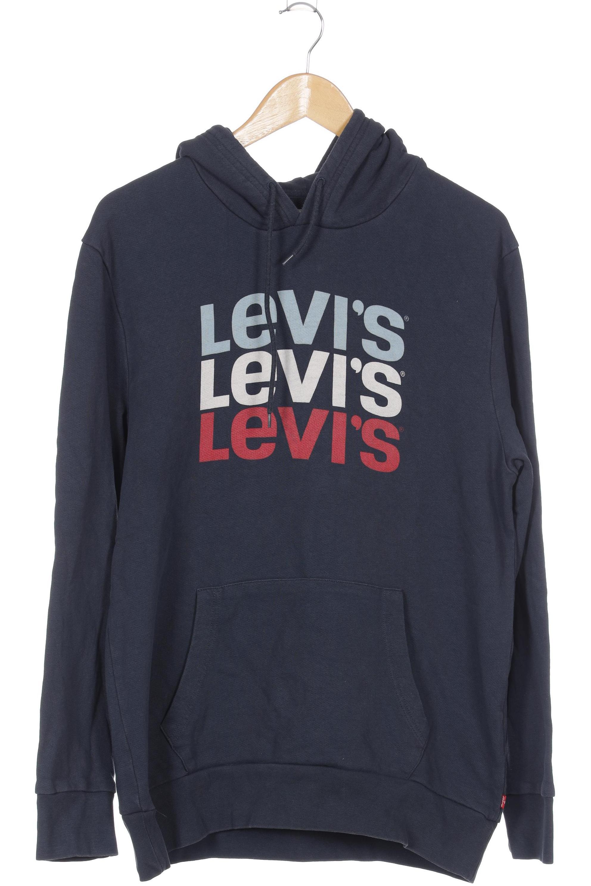 

Levis Herren Kapuzenpullover, blau, Gr. 52