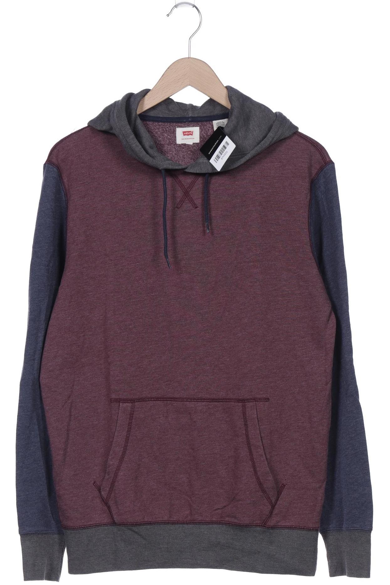 

Levis Herren Kapuzenpullover, bordeaux, Gr. 48