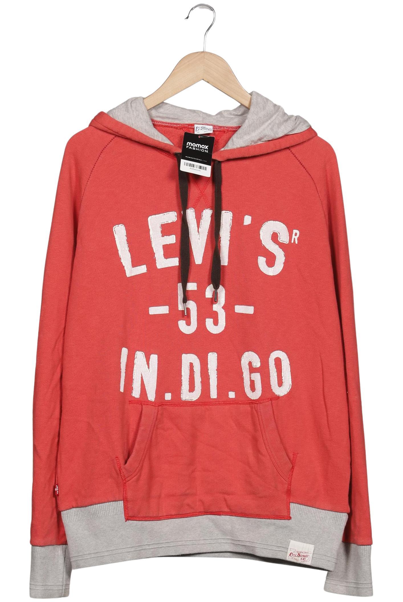 

Levis Herren Kapuzenpullover, rot, Gr. 52