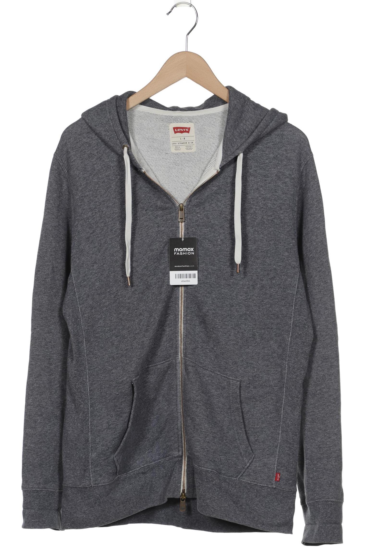 

Levis Herren Kapuzenpullover, grau, Gr. 52