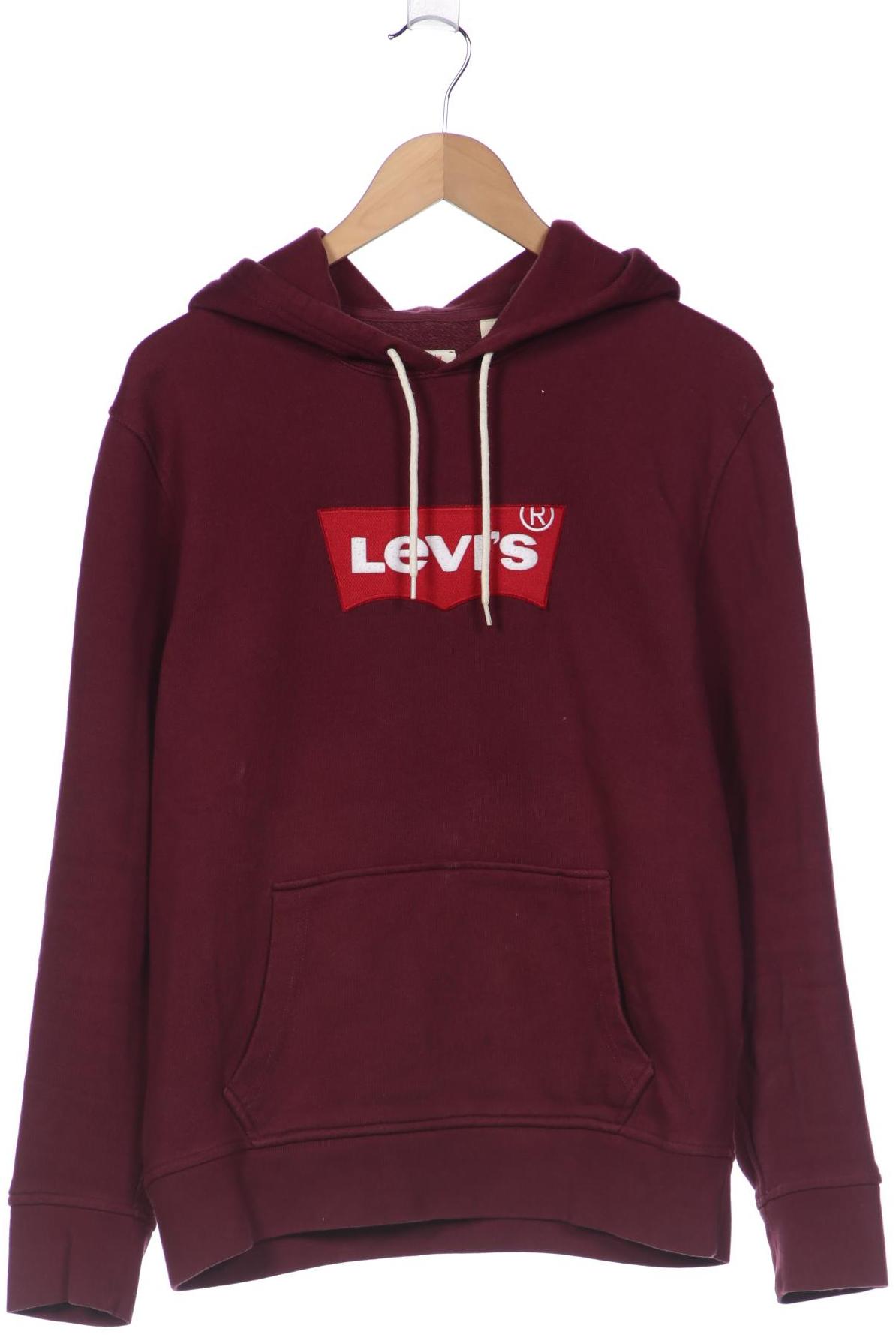 

Levis Herren Kapuzenpullover, bordeaux