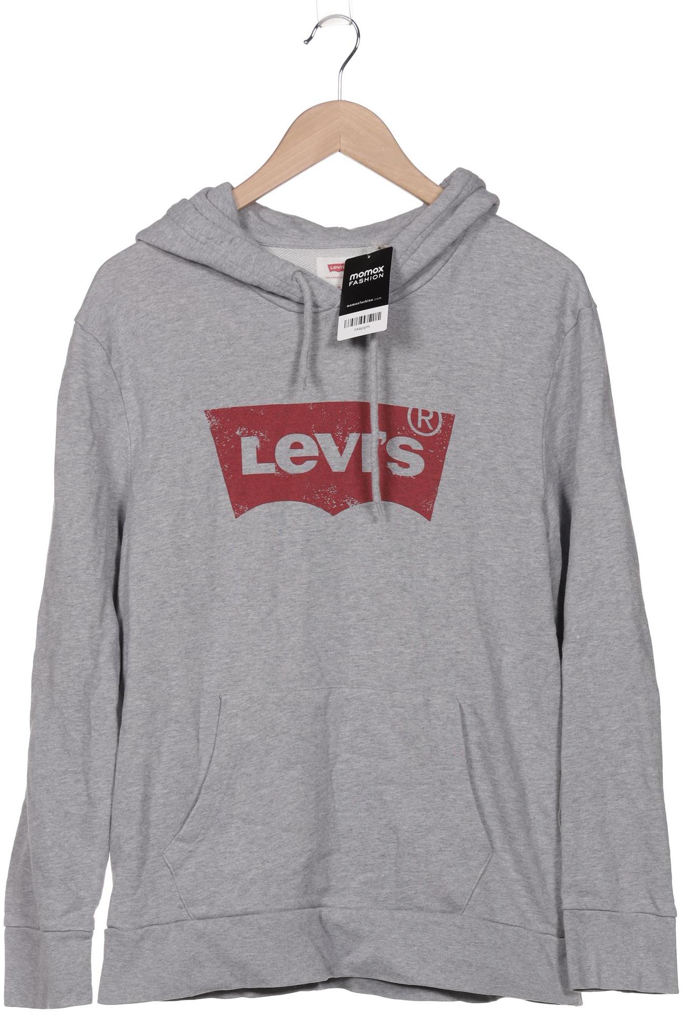 

Levis Herren Kapuzenpullover, grau, Gr. 48