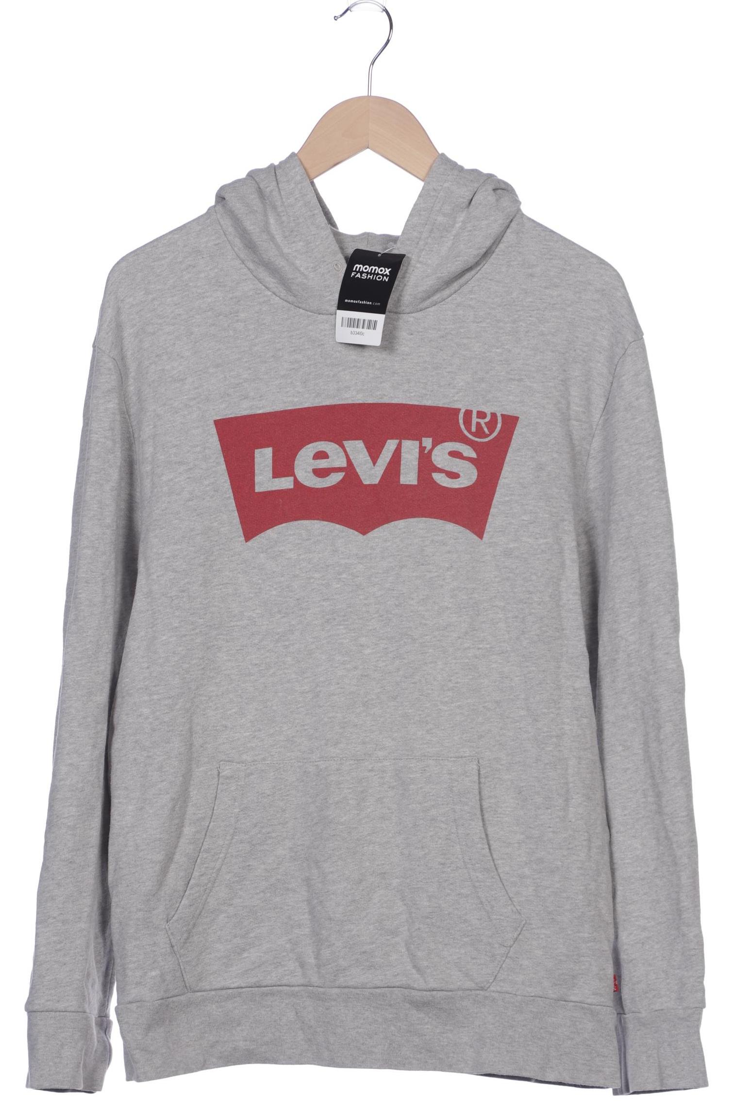 

Levis Herren Kapuzenpullover, grau, Gr. 52