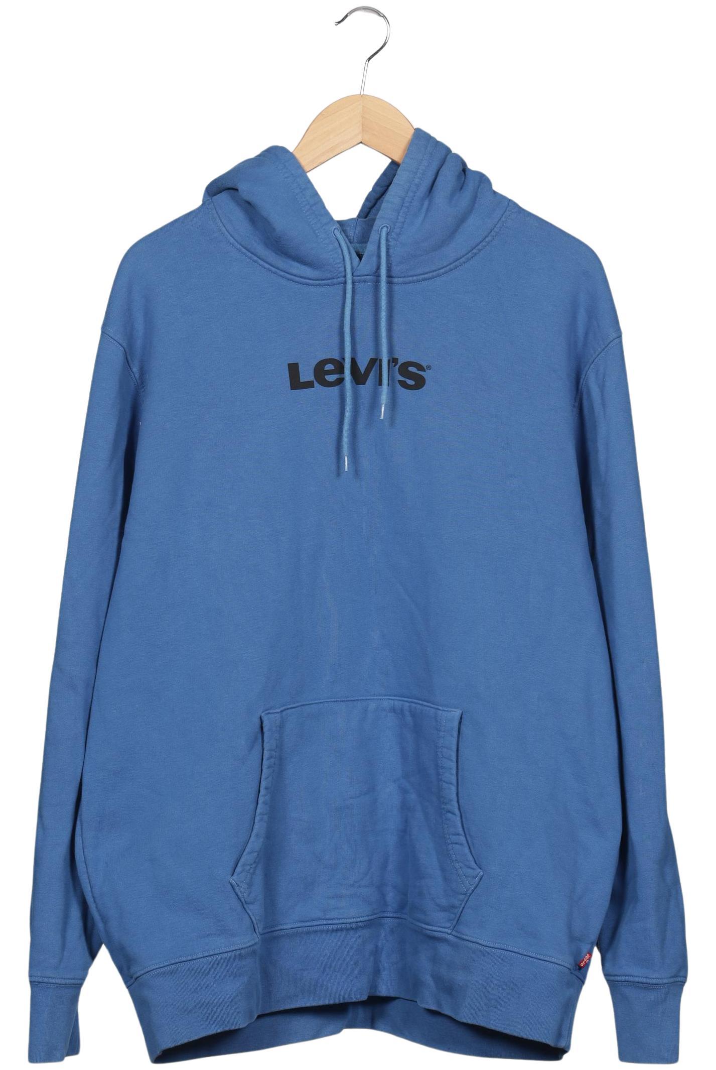 

Levis Herren Kapuzenpullover, blau, Gr. 52