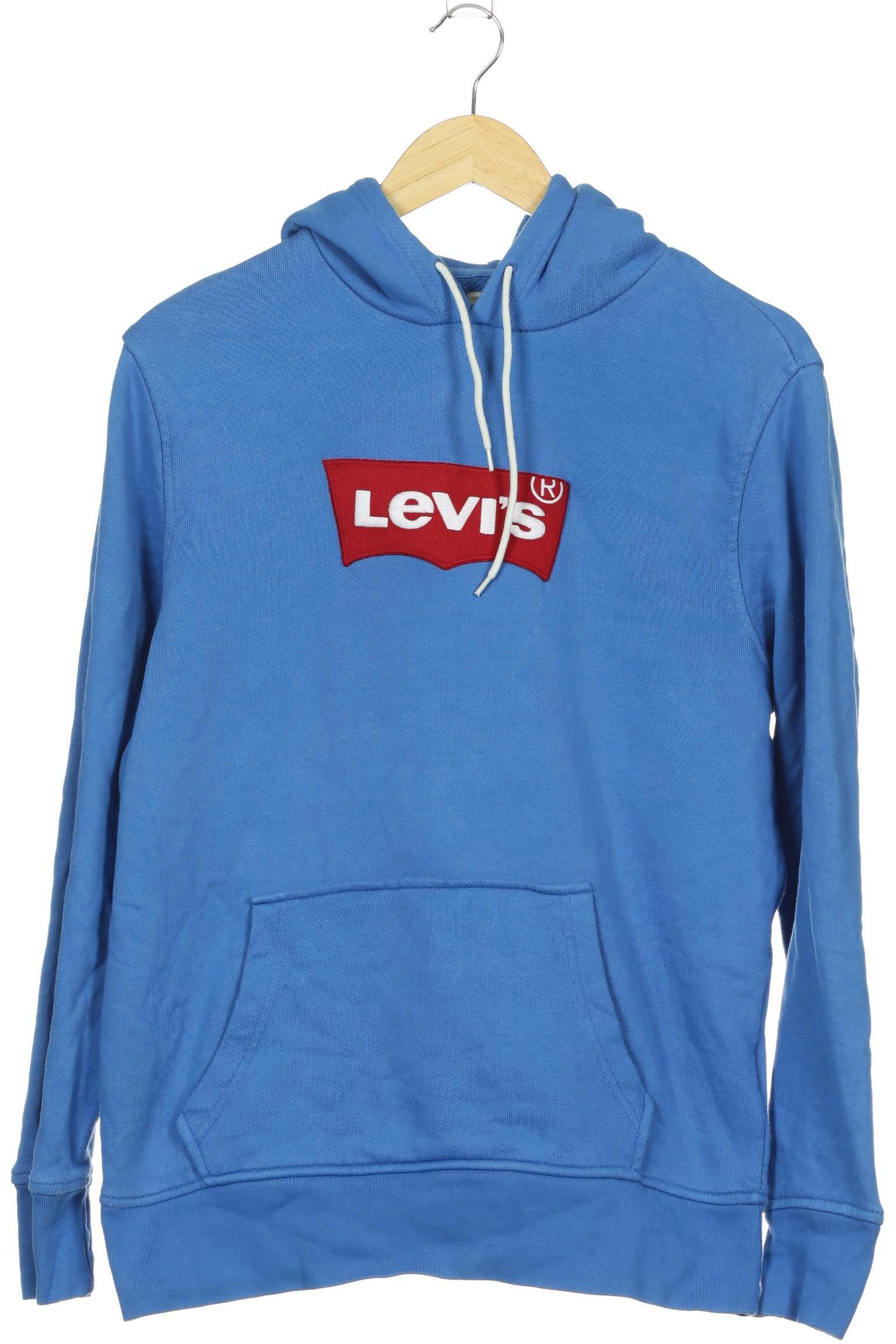 Thumbnail - Levis Herren Kapuzenpullover, blau, Gr.