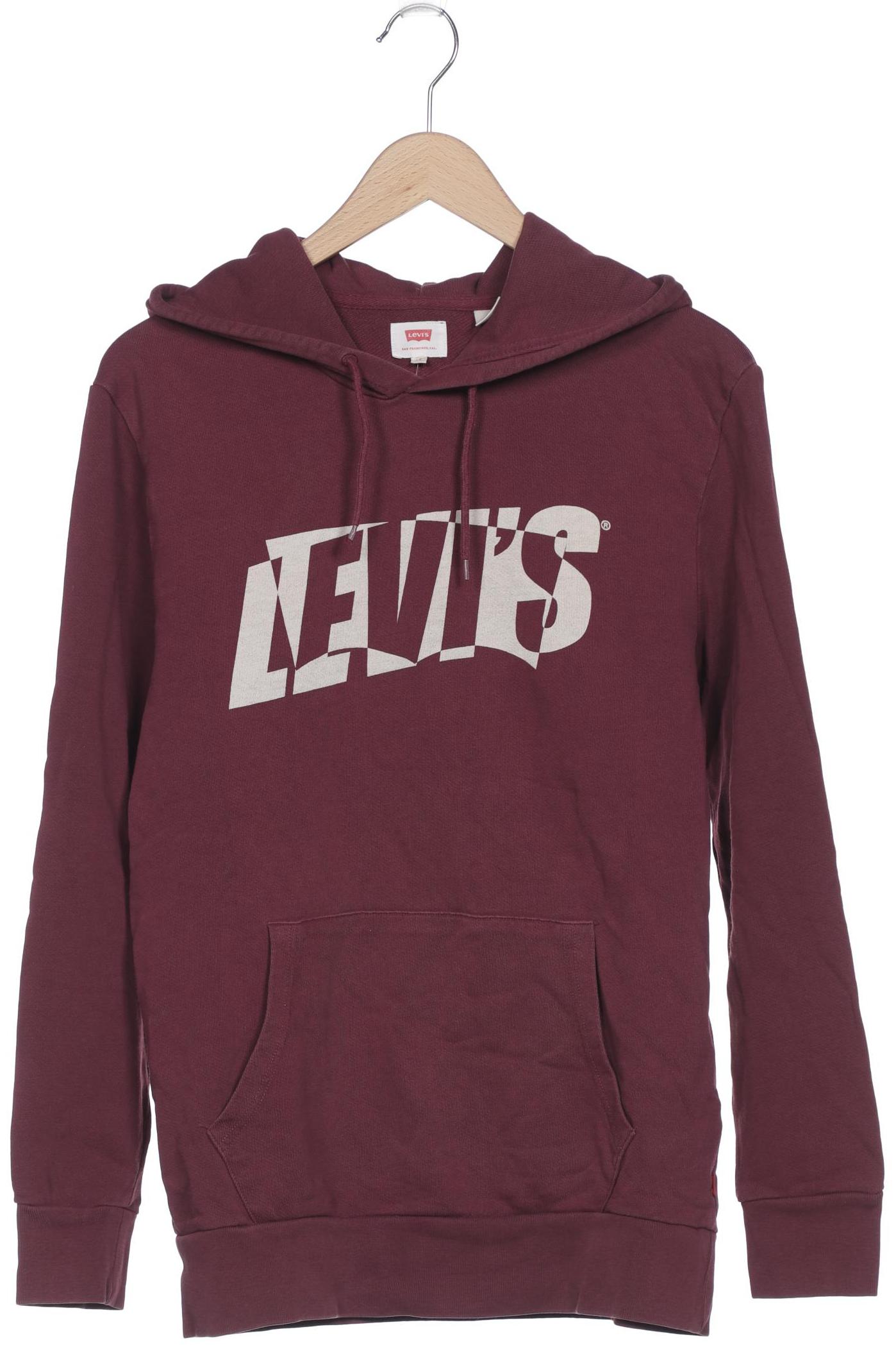 

Levis Herren Kapuzenpullover, bordeaux, Gr. 48