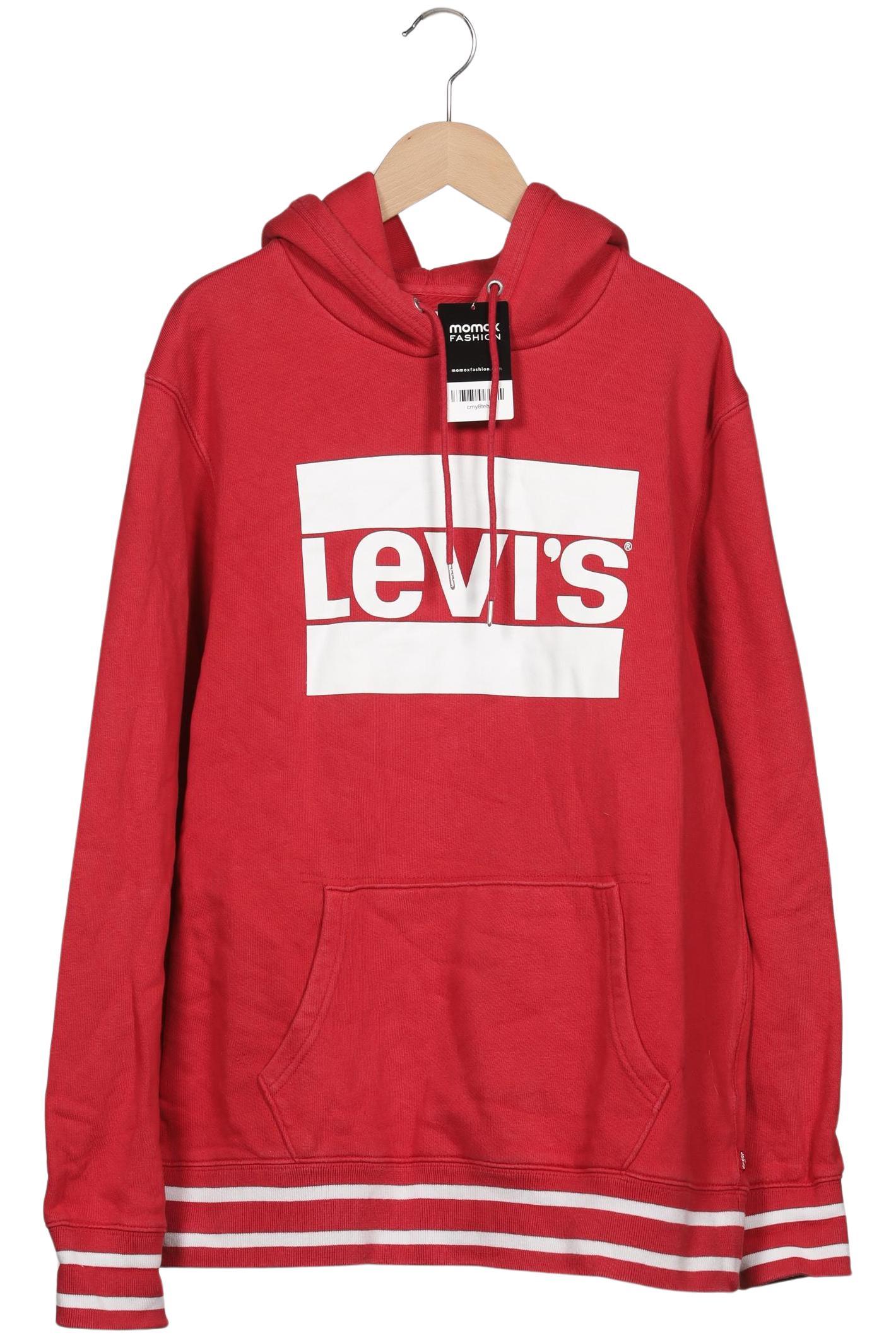 

Levis Herren Kapuzenpullover, rot, Gr. 52