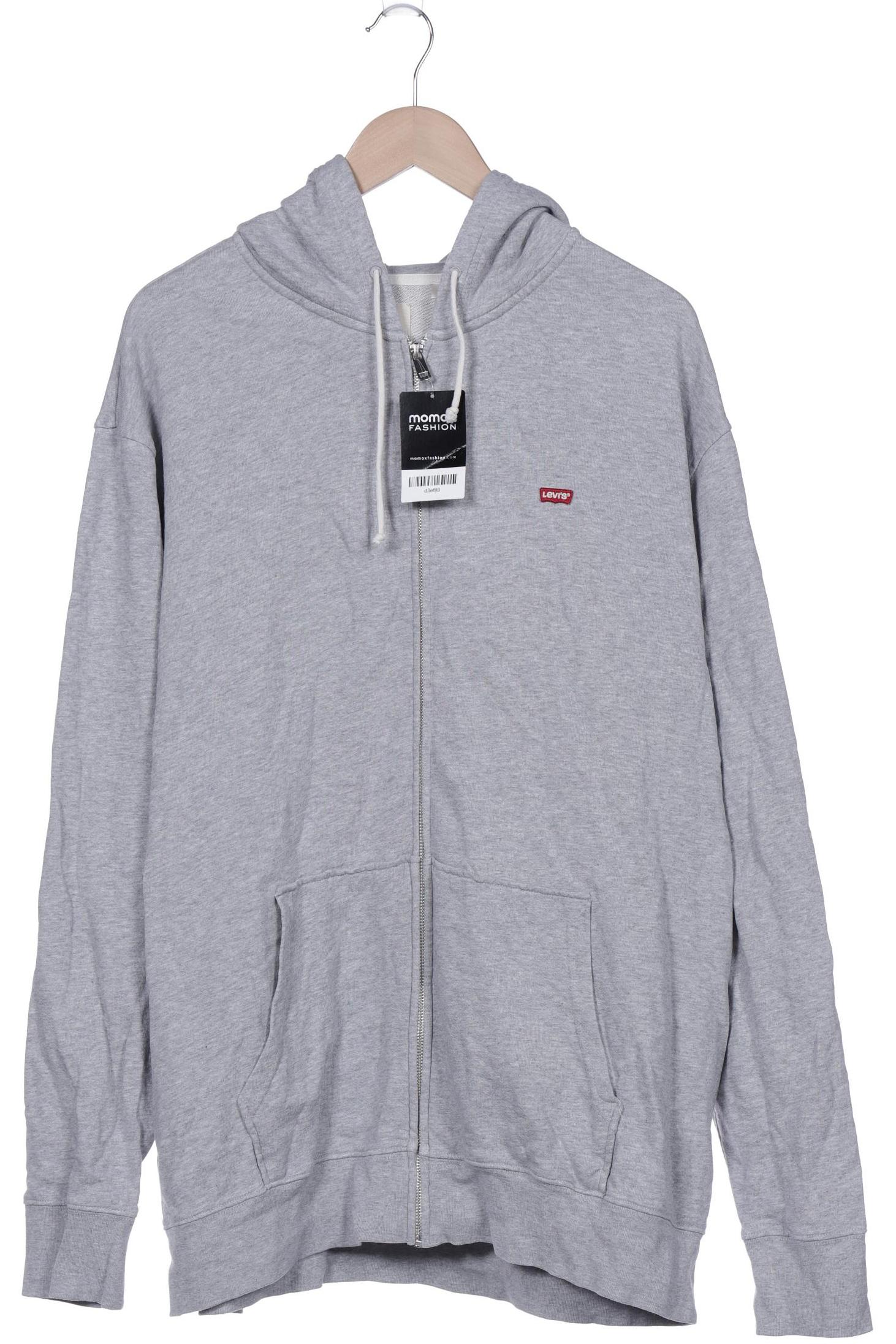 

Levis Herren Kapuzenpullover, grau, Gr. 56