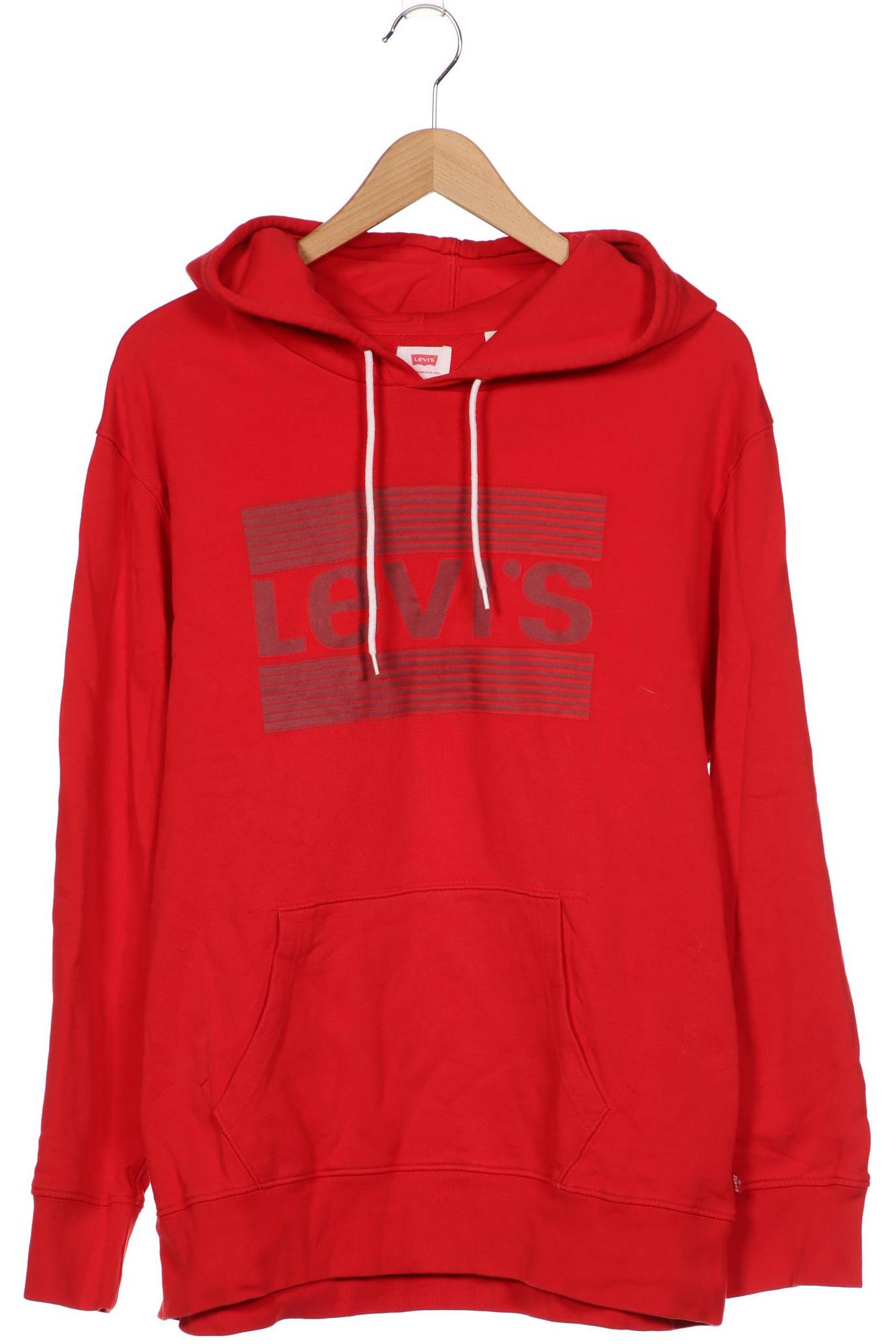 

Levis Herren Kapuzenpullover, rot