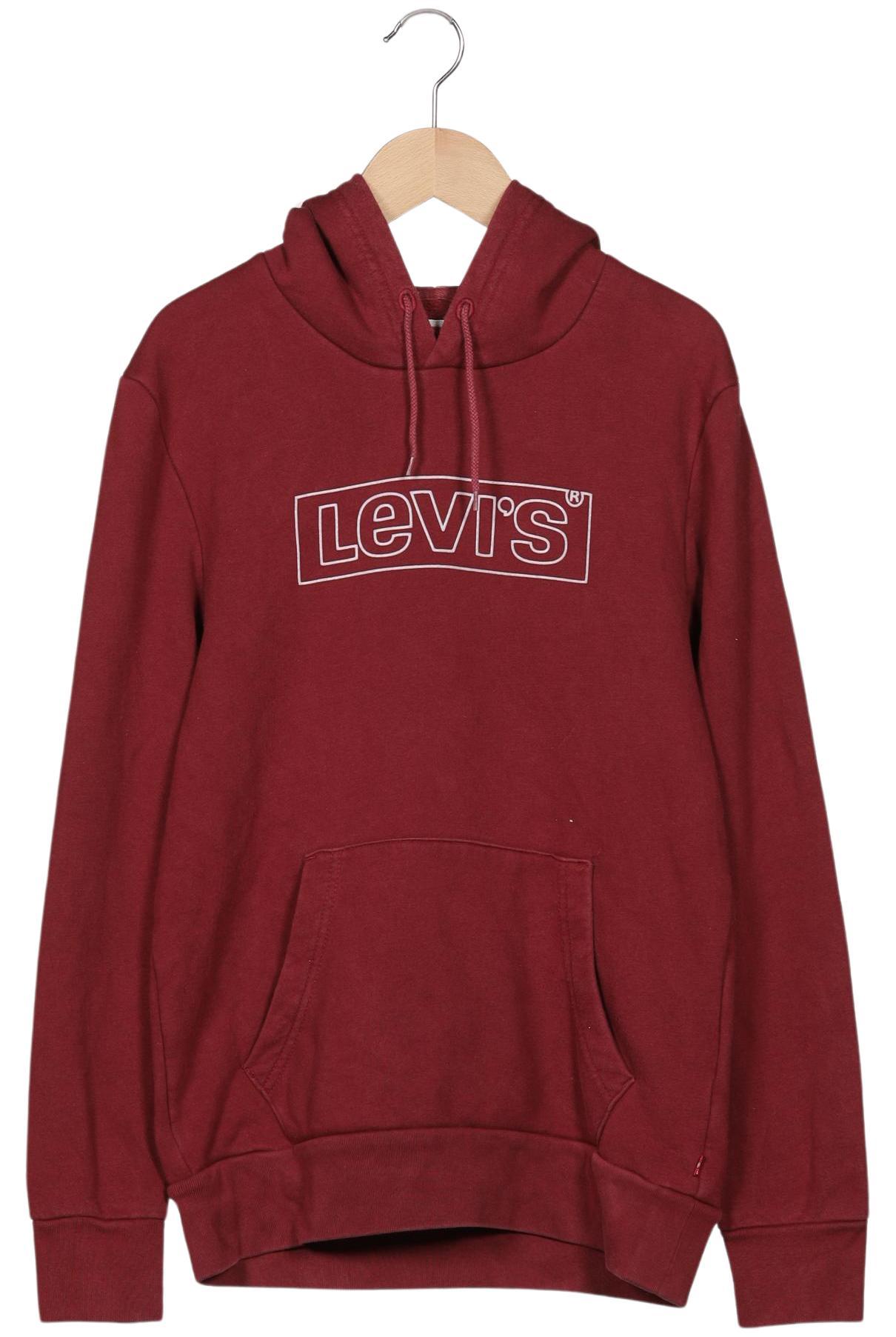

Levis Herren Kapuzenpullover, rot, Gr. 46