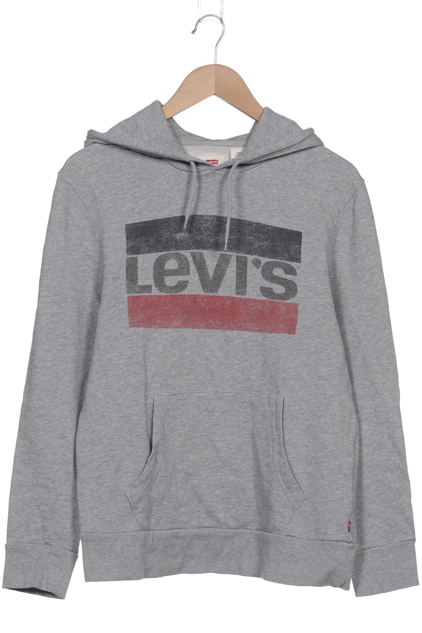 

Levis Herren Kapuzenpullover, grau, Gr. 46