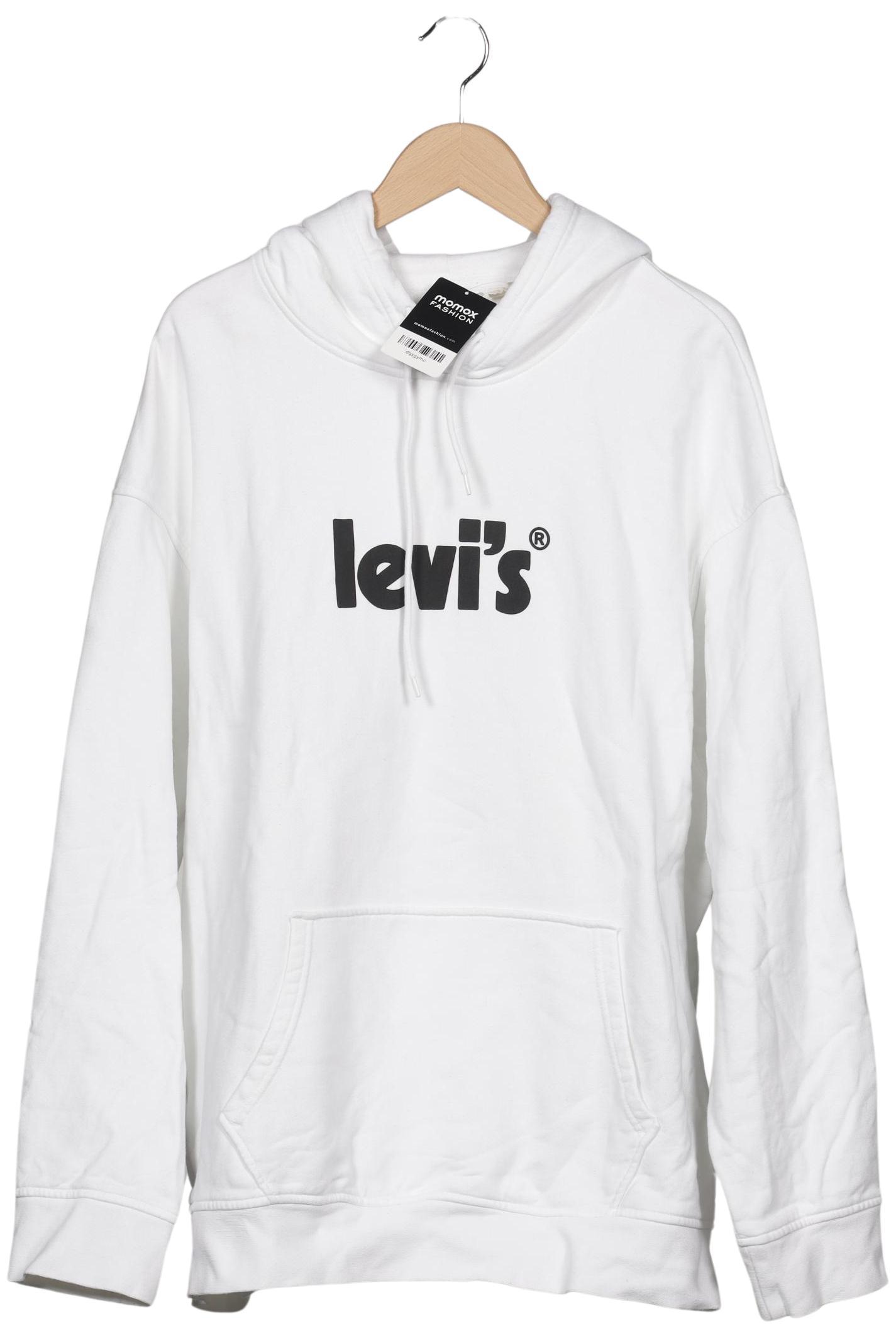 Thumbnail - Levis Herren Kapuzenpullover, weiß, Gr. 56