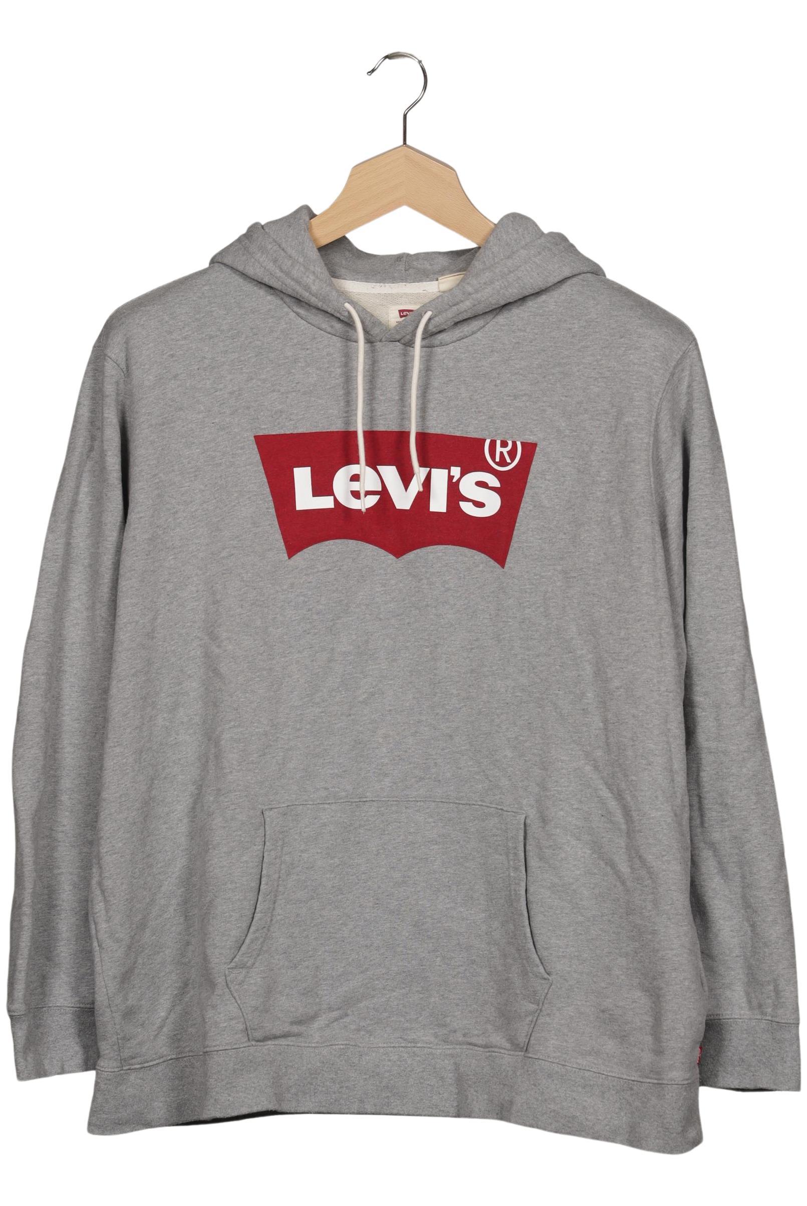 

Levis Herren Kapuzenpullover, grau, Gr. 56