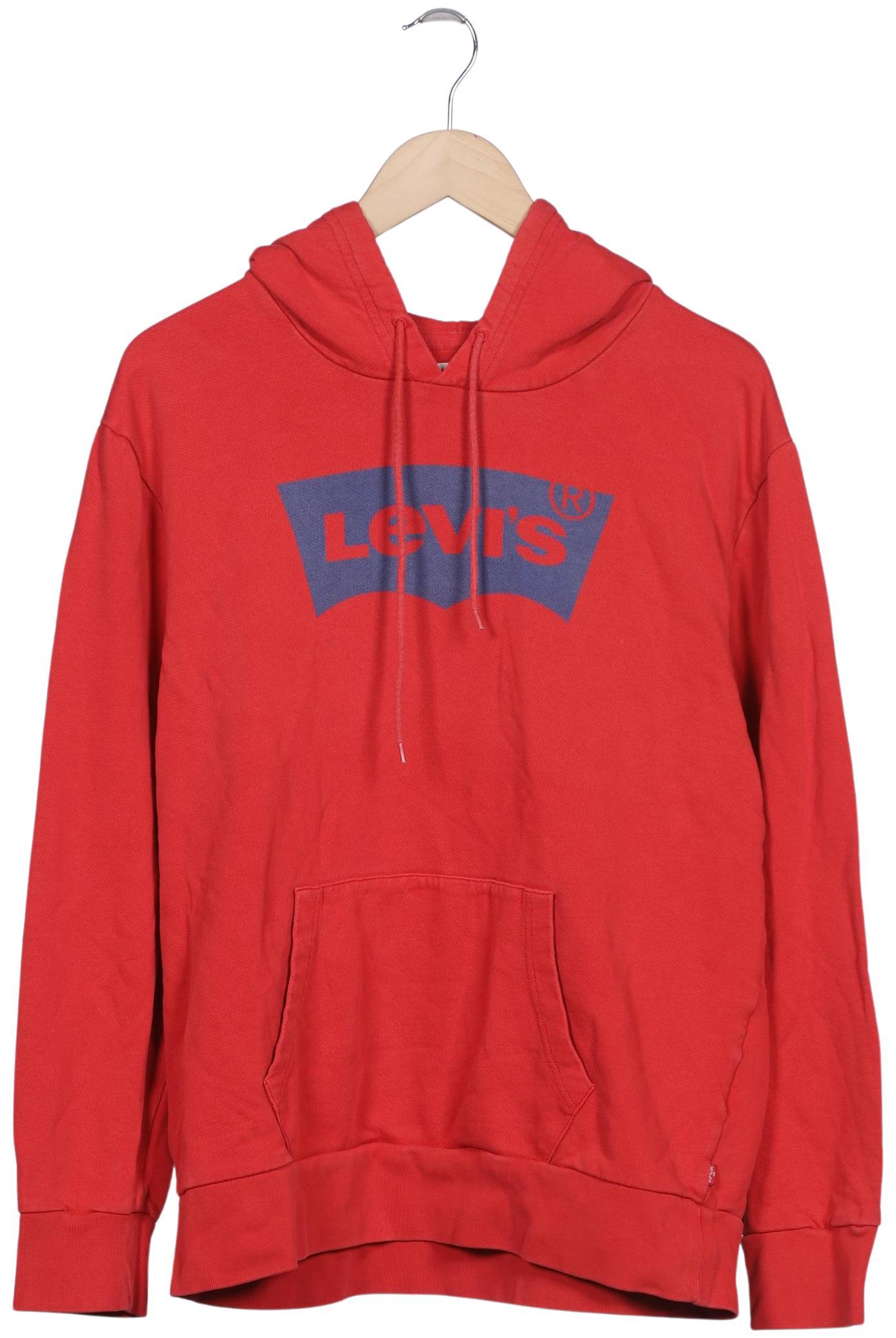 Thumbnail - Levis Herren Kapuzenpullover, rot, Gr. 52