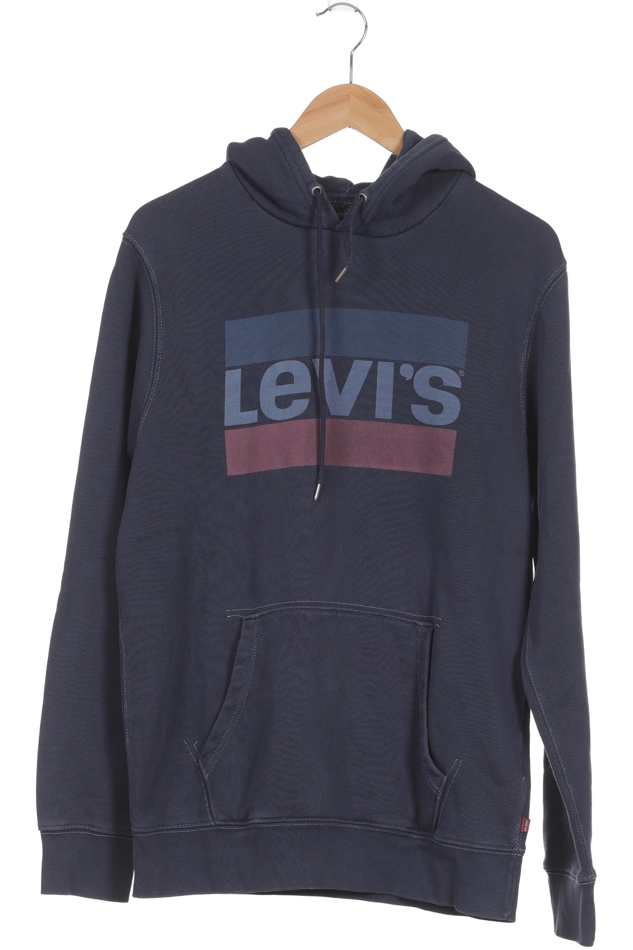 

Levis Herren Kapuzenpullover, blau, Gr.
