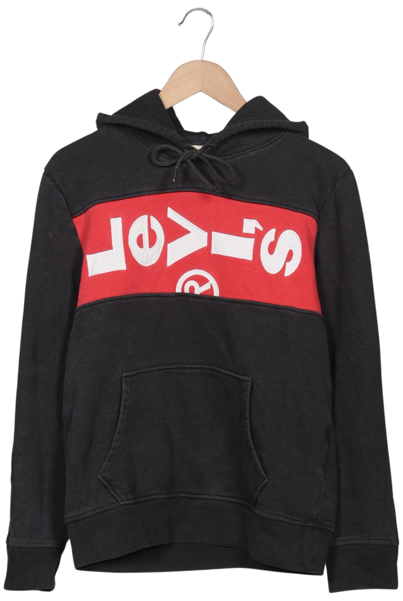 Thumbnail - Levis Herren Kapuzenpullover, schwarz, Gr. 48