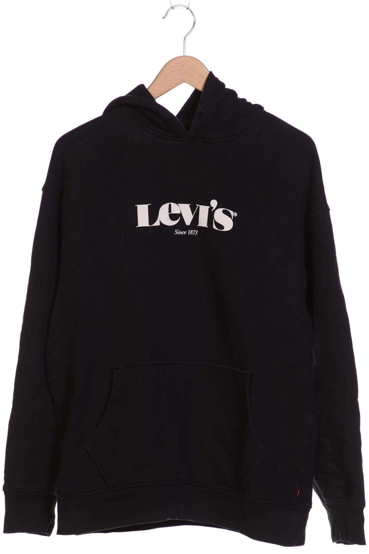 

Levis Herren Kapuzenpullover, schwarz