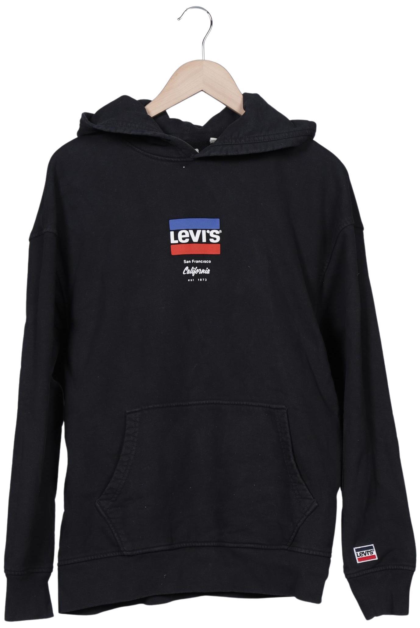 Thumbnail - Levis Herren Kapuzenpullover, schwarz, Gr. 48