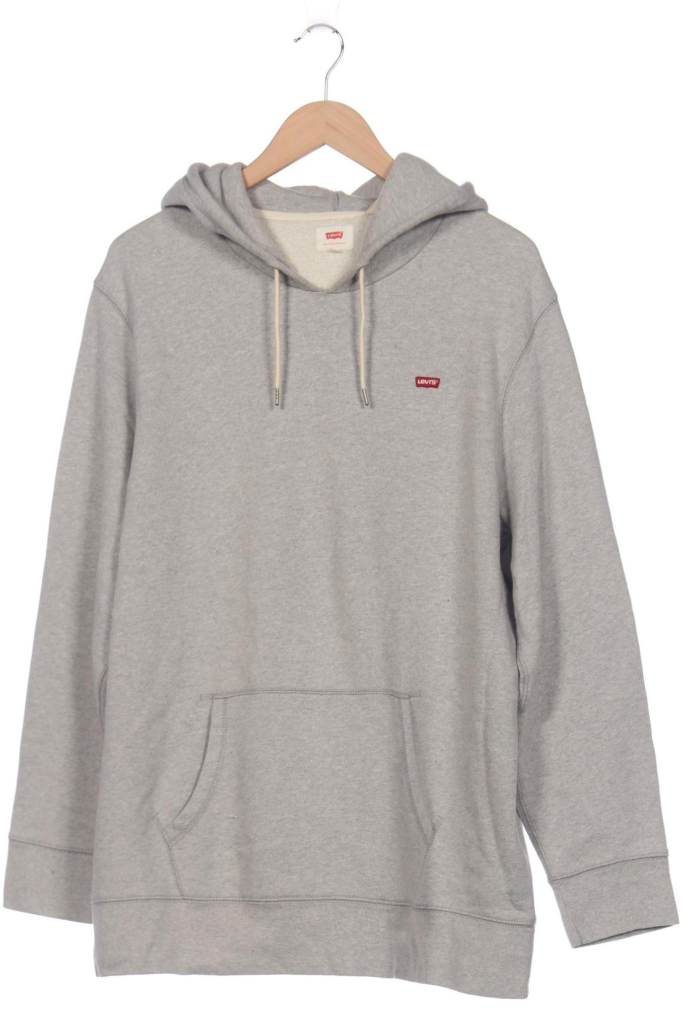 

Levis Herren Kapuzenpullover, grau, Gr. 56