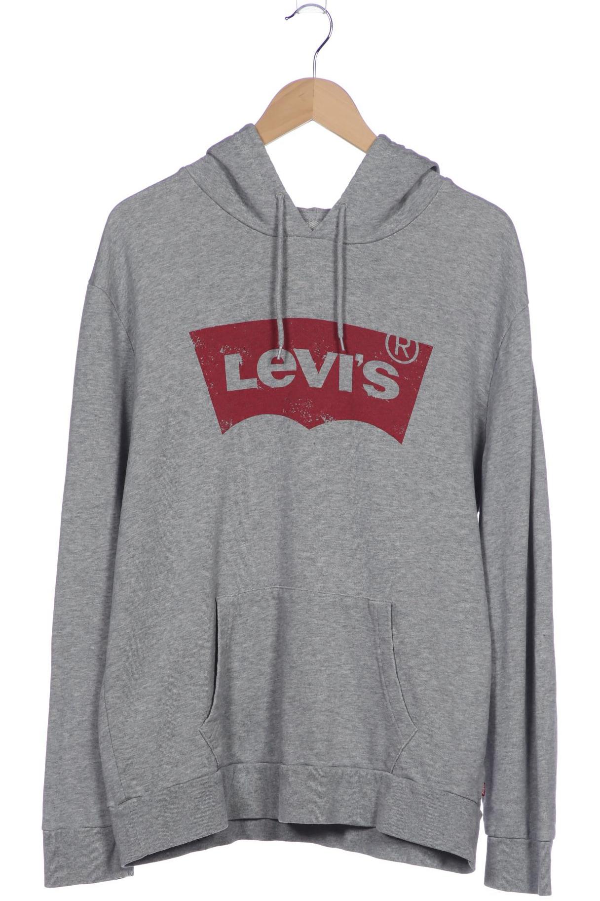 

Levis Herren Kapuzenpullover, grau, Gr. 52