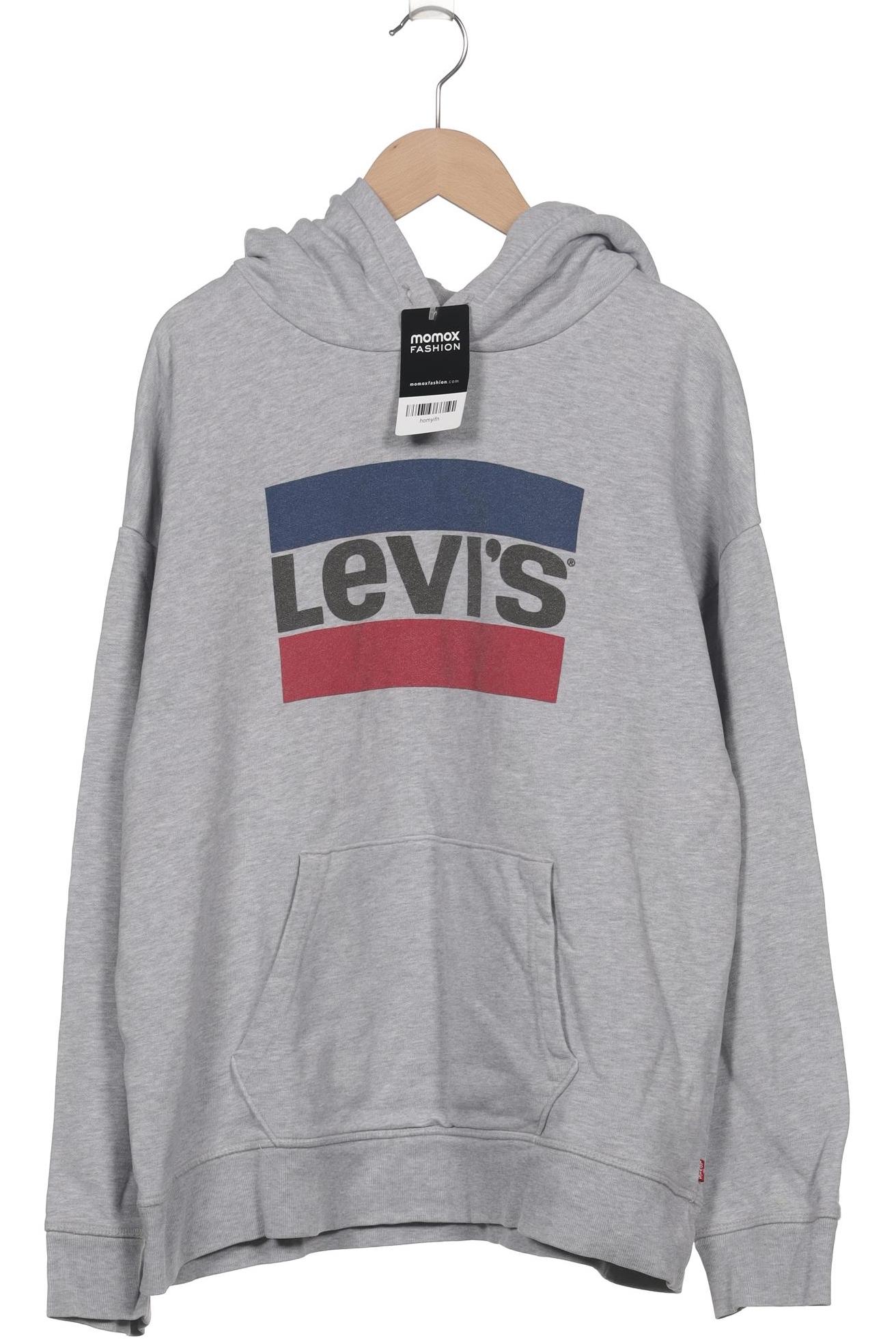 

Levis Herren Kapuzenpullover, grau, Gr. 52