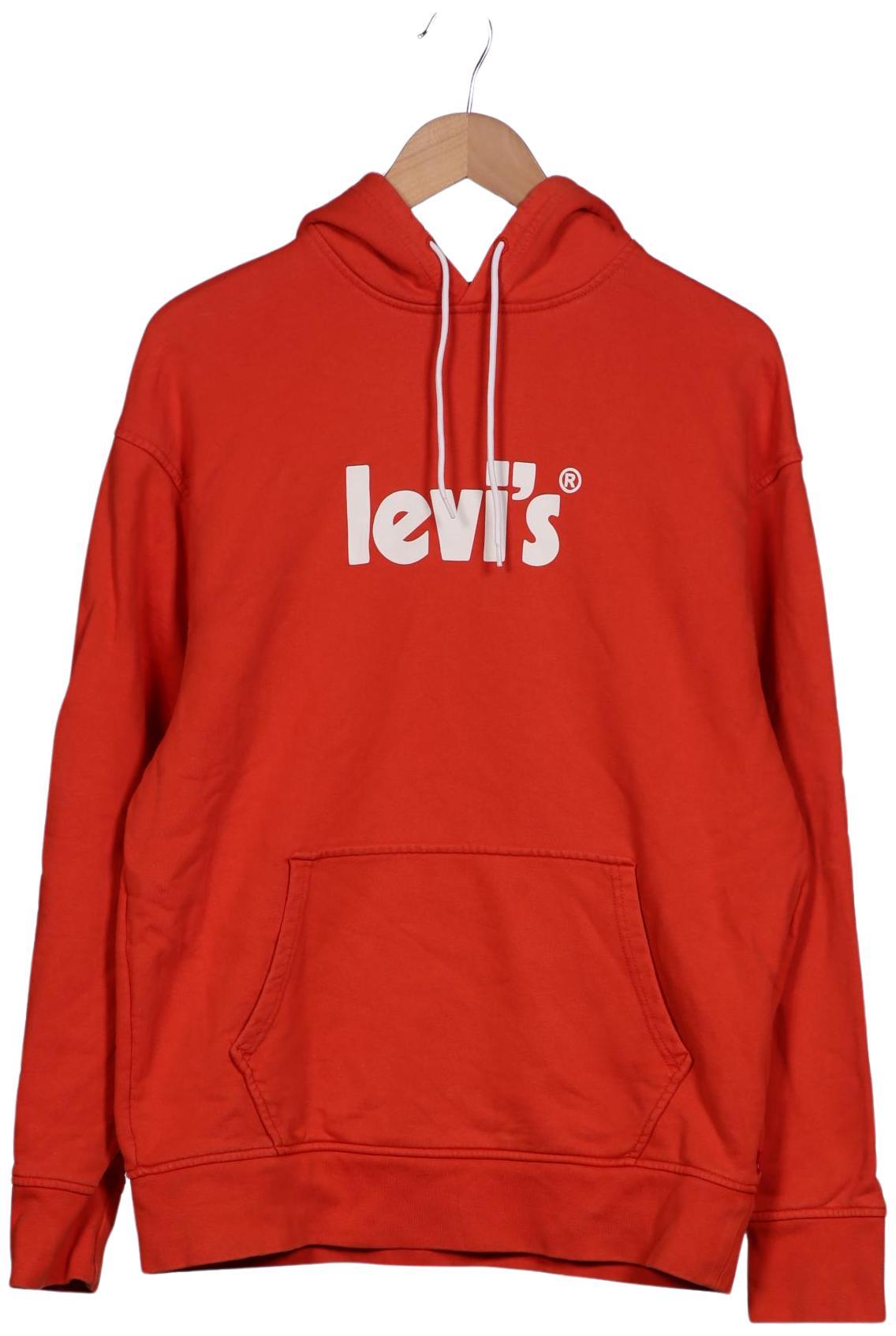 

Levis Herren Kapuzenpullover, rot, Gr. 48