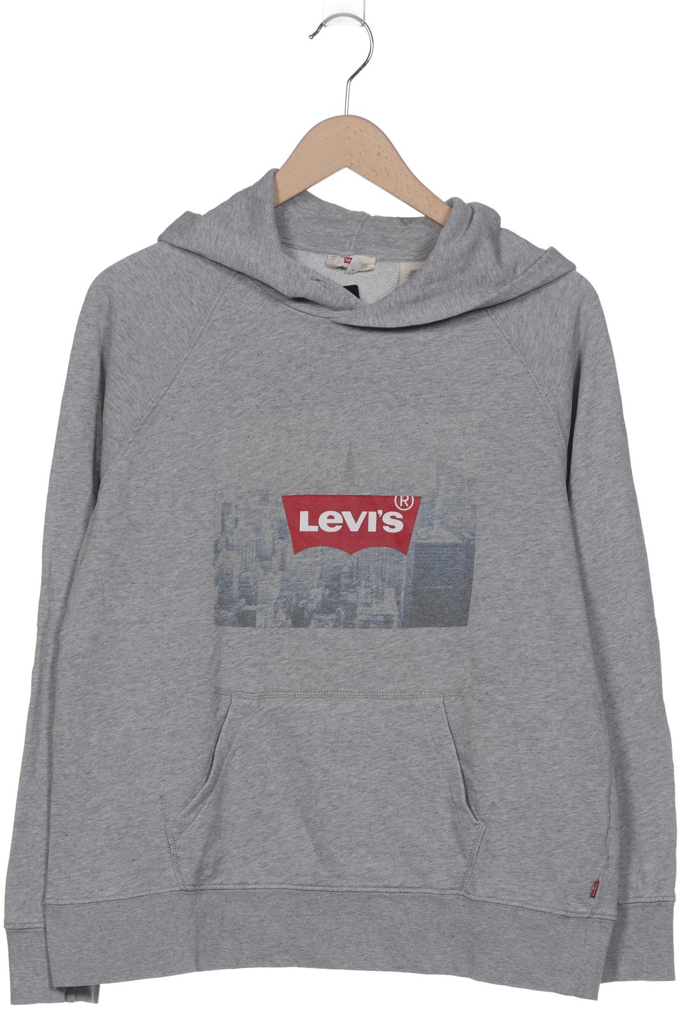 

Levis Herren Kapuzenpullover, grau, Gr. 46